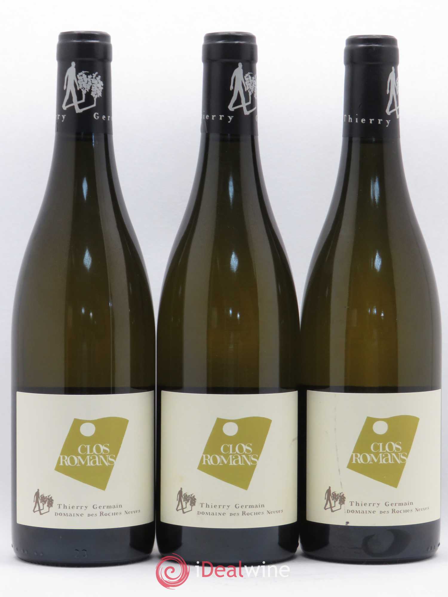Saumur Clos Romans Domaine des Roches Neuves - Thierry Germain 2016 - Lot de 3 bouteilles - 0