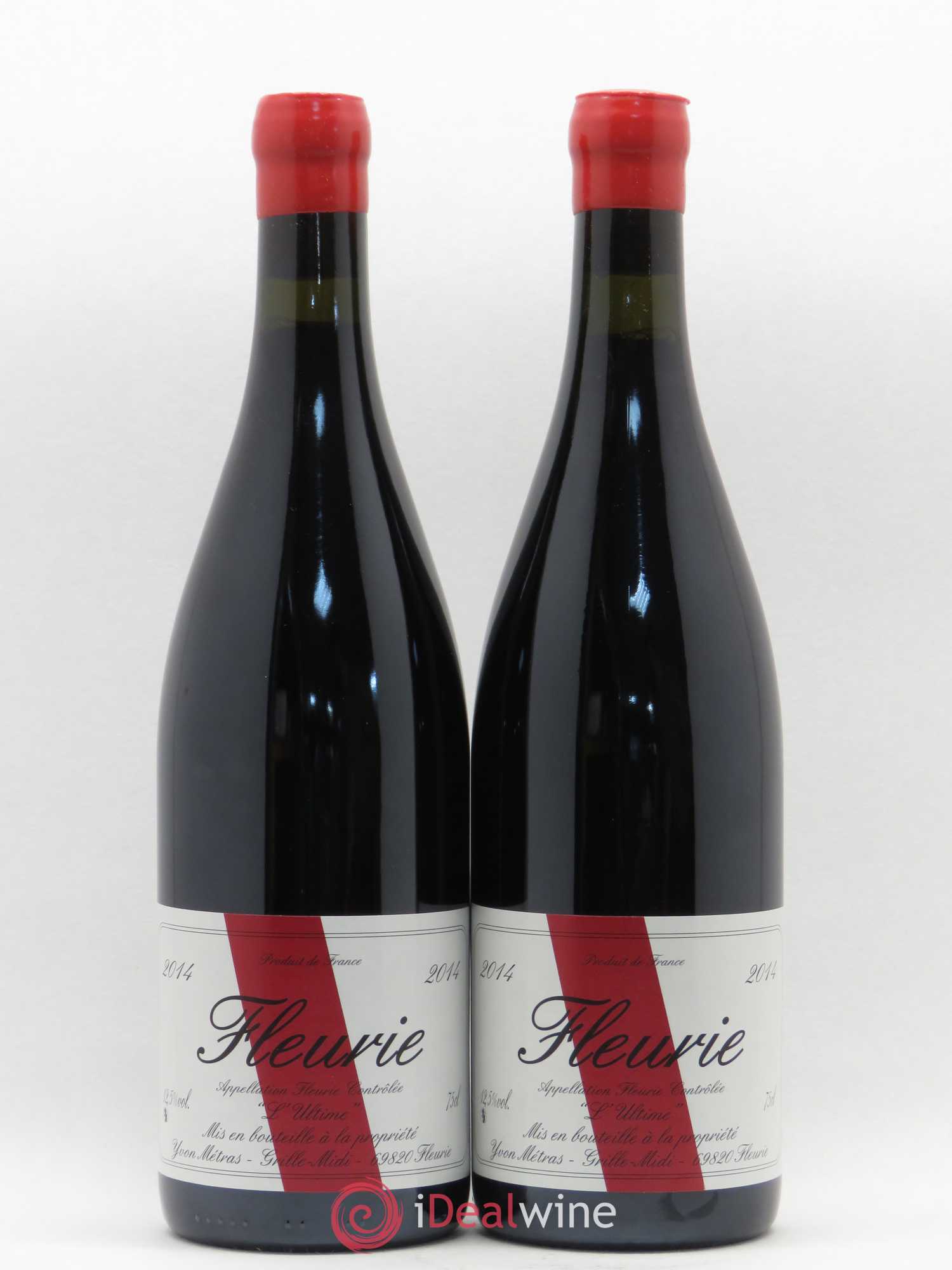 Fleurie l'Ultime Yvon Métras 2014 - Lot de 2 bouteilles - 0