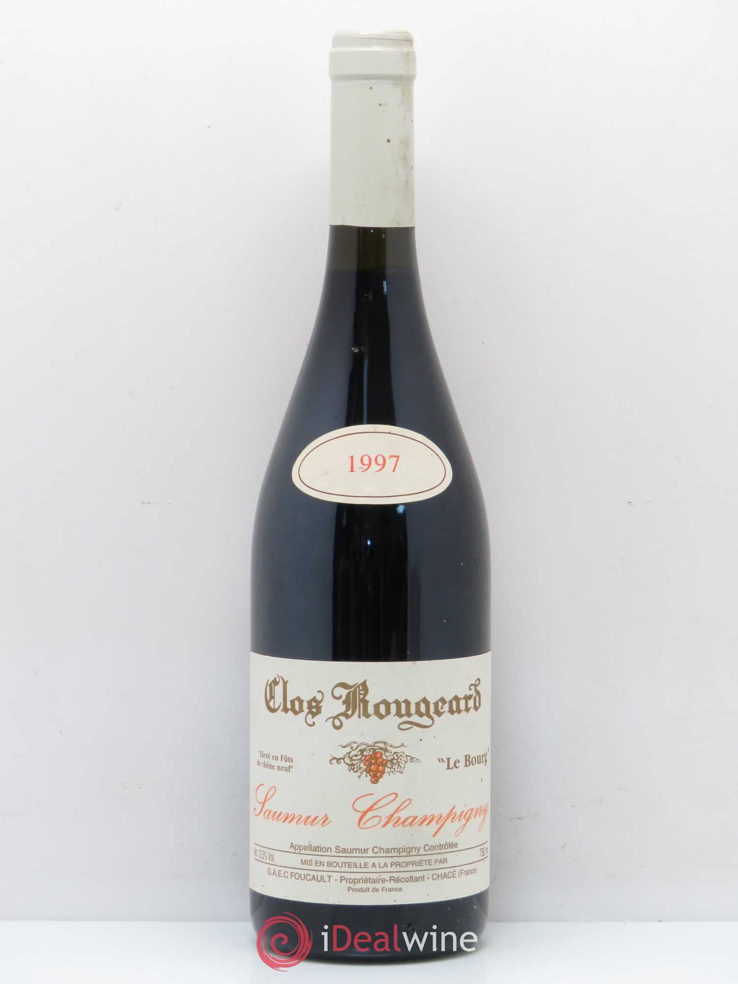 Saumur-Champigny Le Bourg Clos Rougeard 1997 - Lot de 1 bouteille - 0
