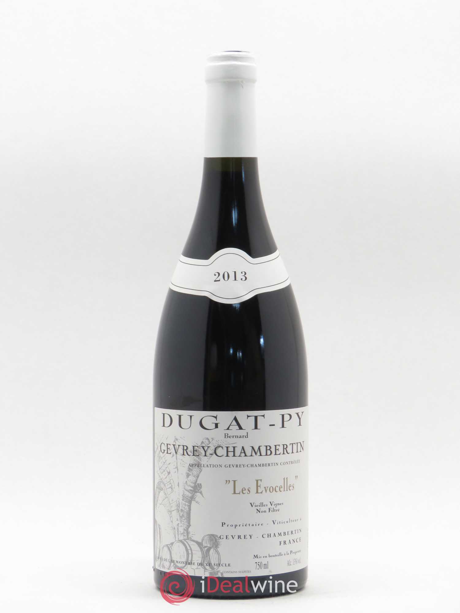 Gevrey-Chambertin Les Evocelles Vieilles Vignes Dugat-Py 2013 - Lot de 1 bouteille - 0