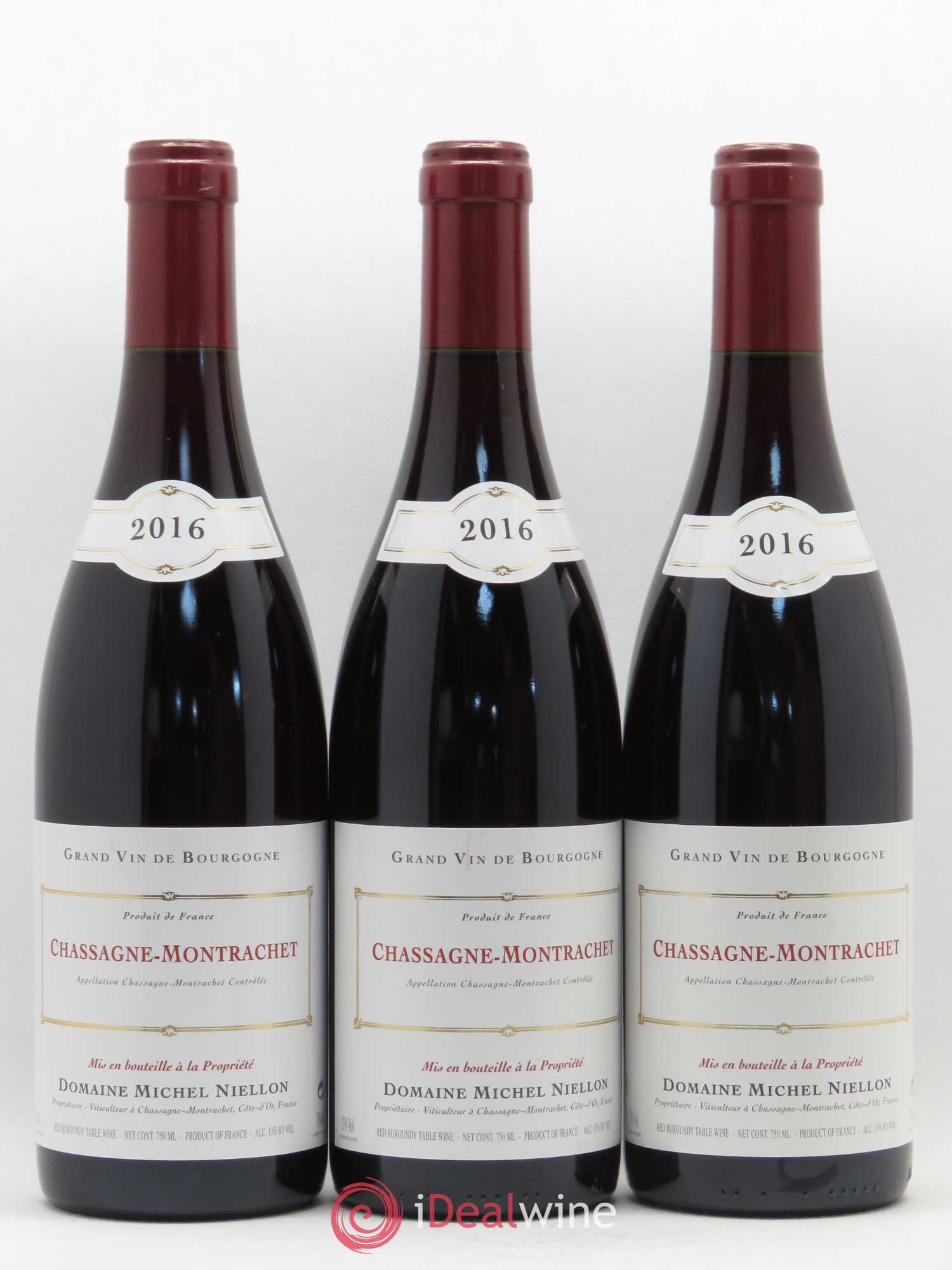 Chassagne-Montrachet Michel Niellon 2016 - Posten von 3 Flaschen - 0