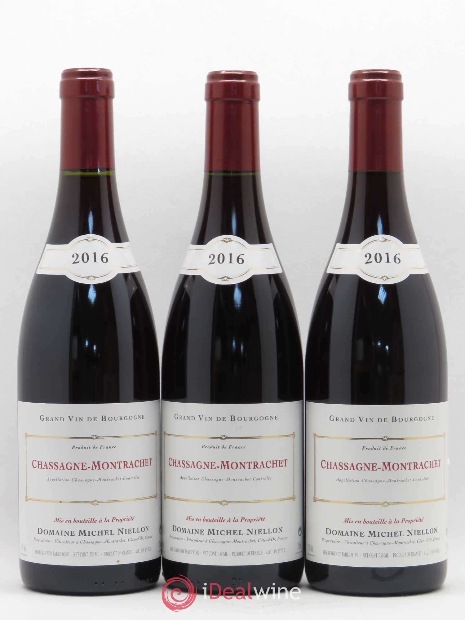 Chassagne-Montrachet Michel Niellon 2016 - Posten von 3 Flaschen - 0