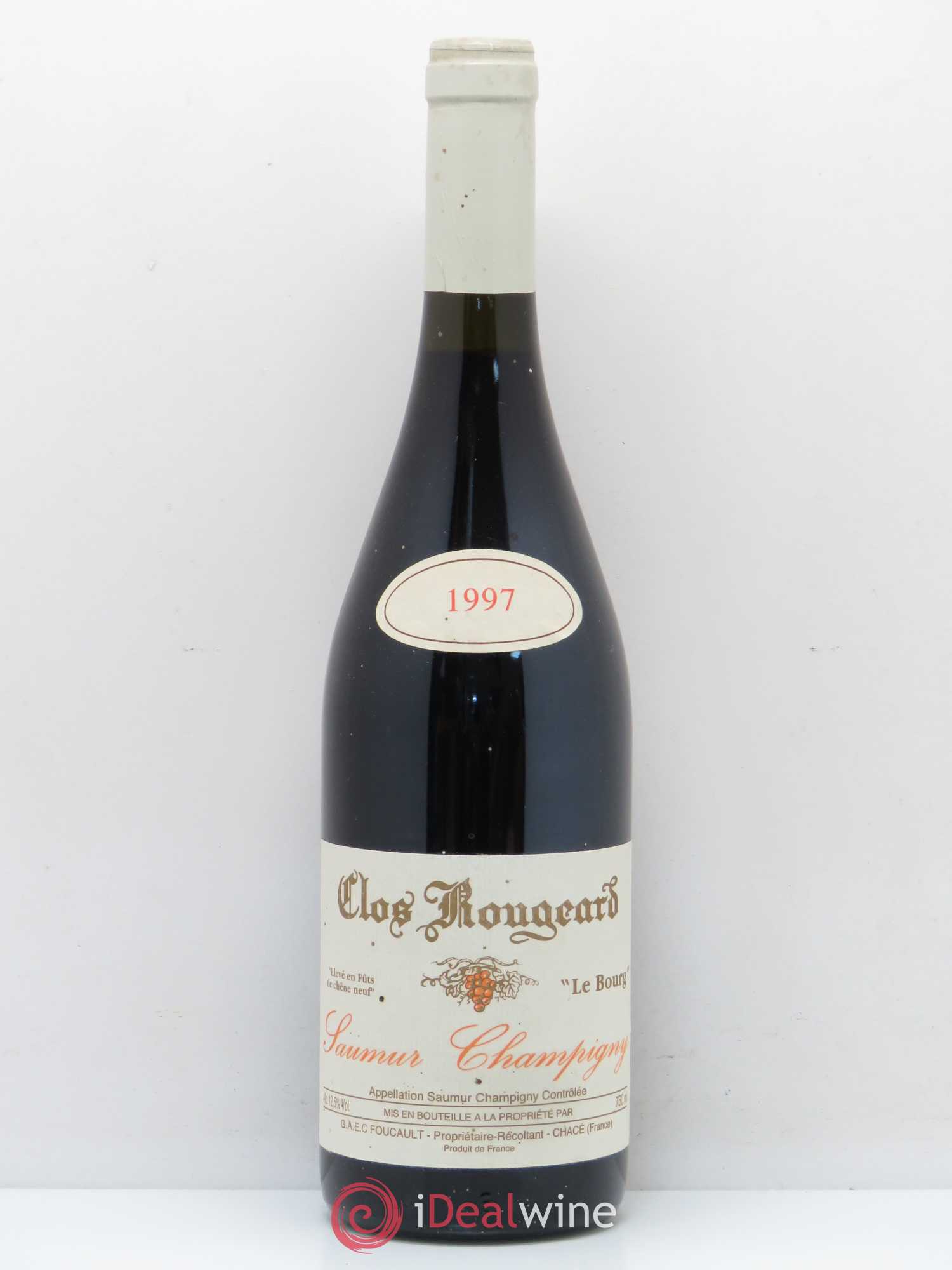 Saumur-Champigny Le Bourg Clos Rougeard 1997 - Lot de 1 bouteille - 0