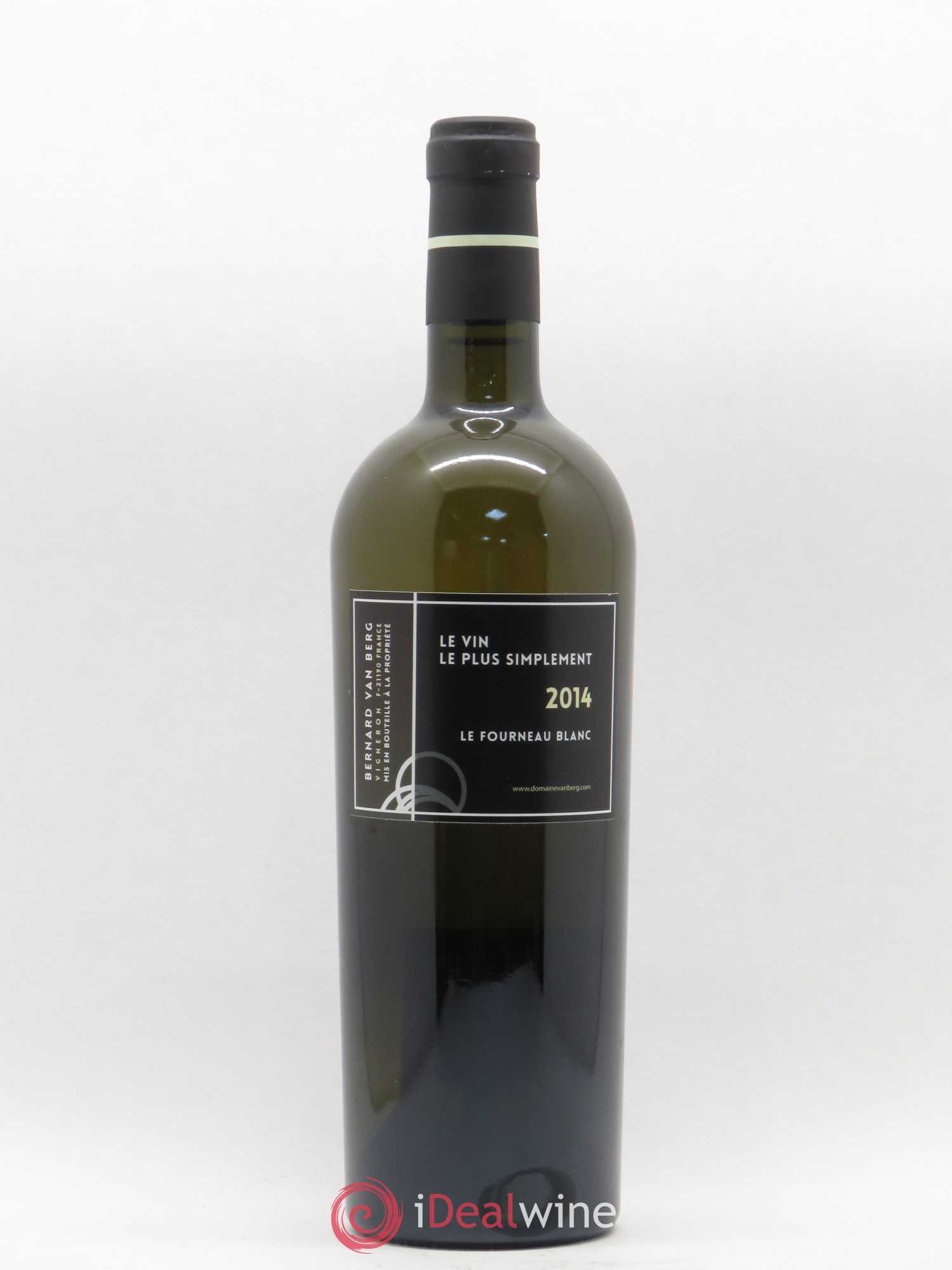 Bourgogne Le Fourneau blanc Le vin le plus simplement possible Van Berg 2014 - Posten von 1 Flasche - 0
