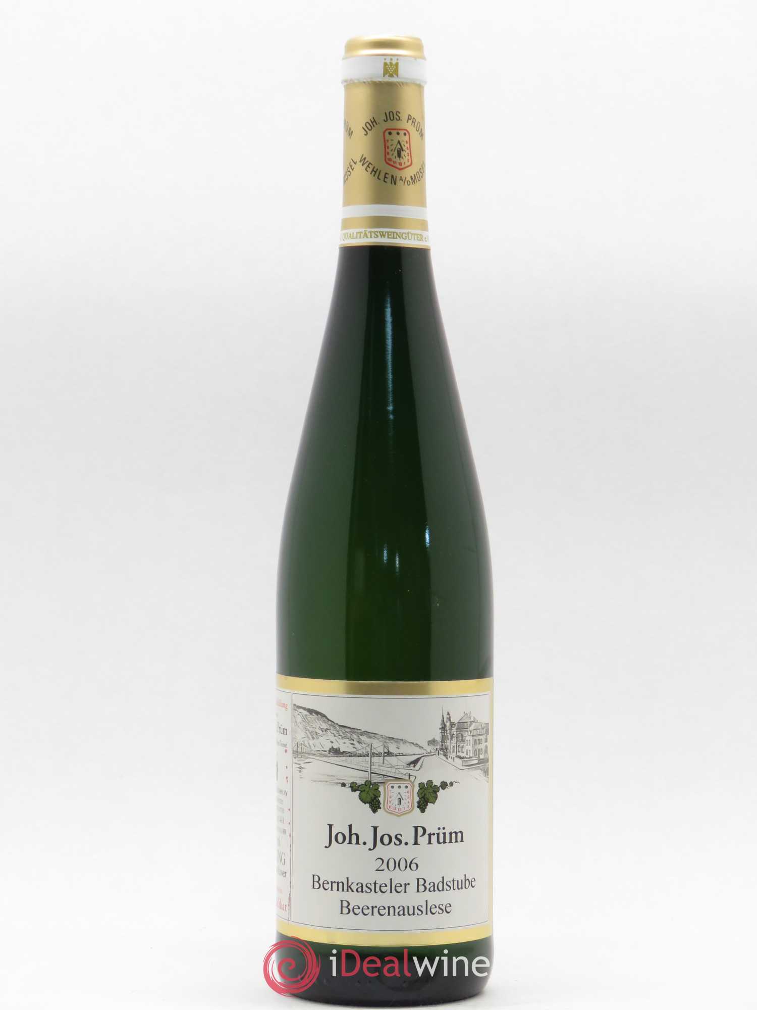 Allemagne Rheingau Bernkasteler Badstube Beerenauslese Lange Goldkapsel Joh.Jos.Prum 2006 - Posten von 1 Flasche - 0