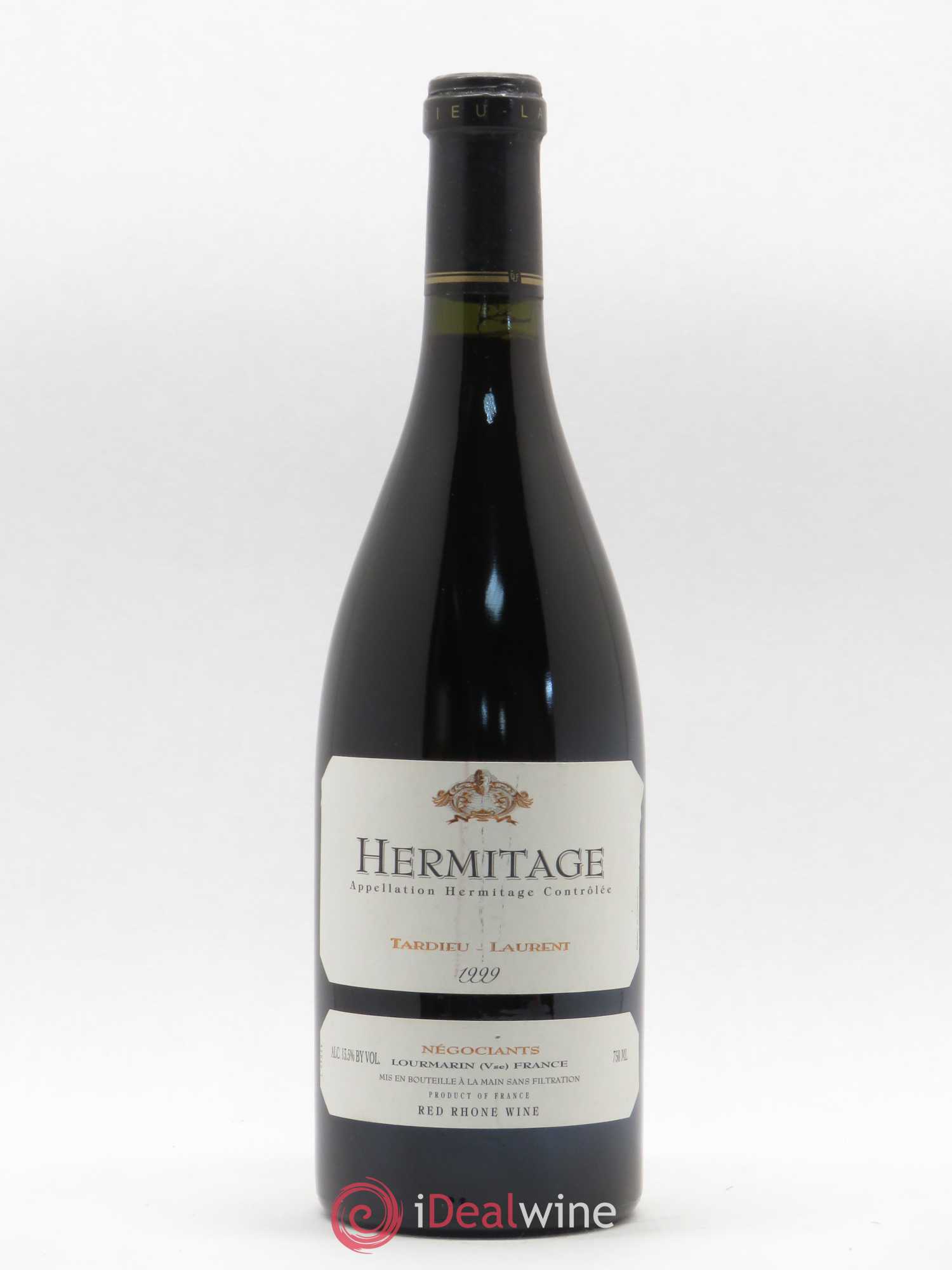 Hermitage Maison Tardieu-Laurent 1999 - Lot de 1 bouteille - 0