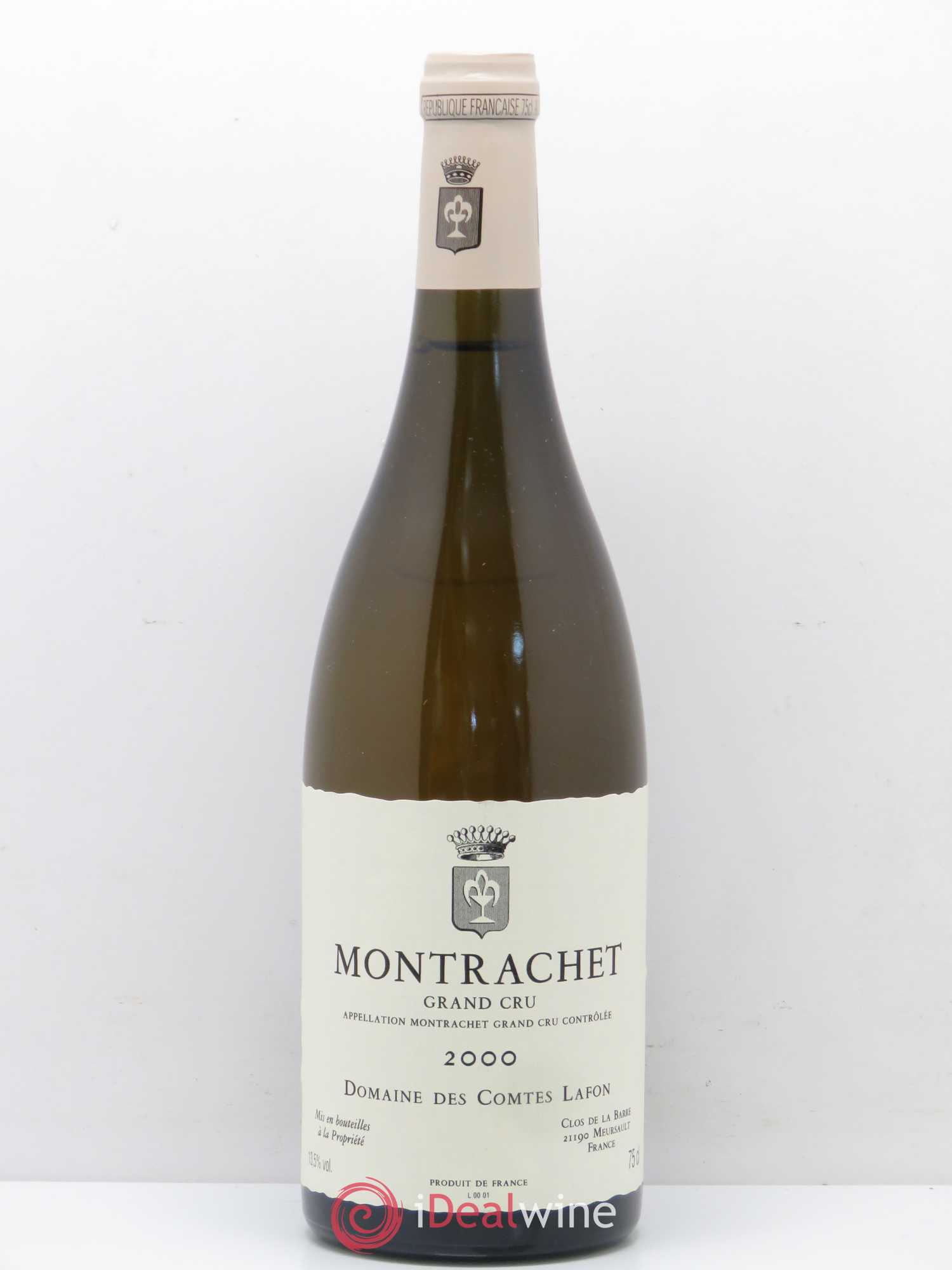Montrachet Grand Cru Comtes Lafon (Domaine des) 2000 - Lot de 1 bouteille - 0