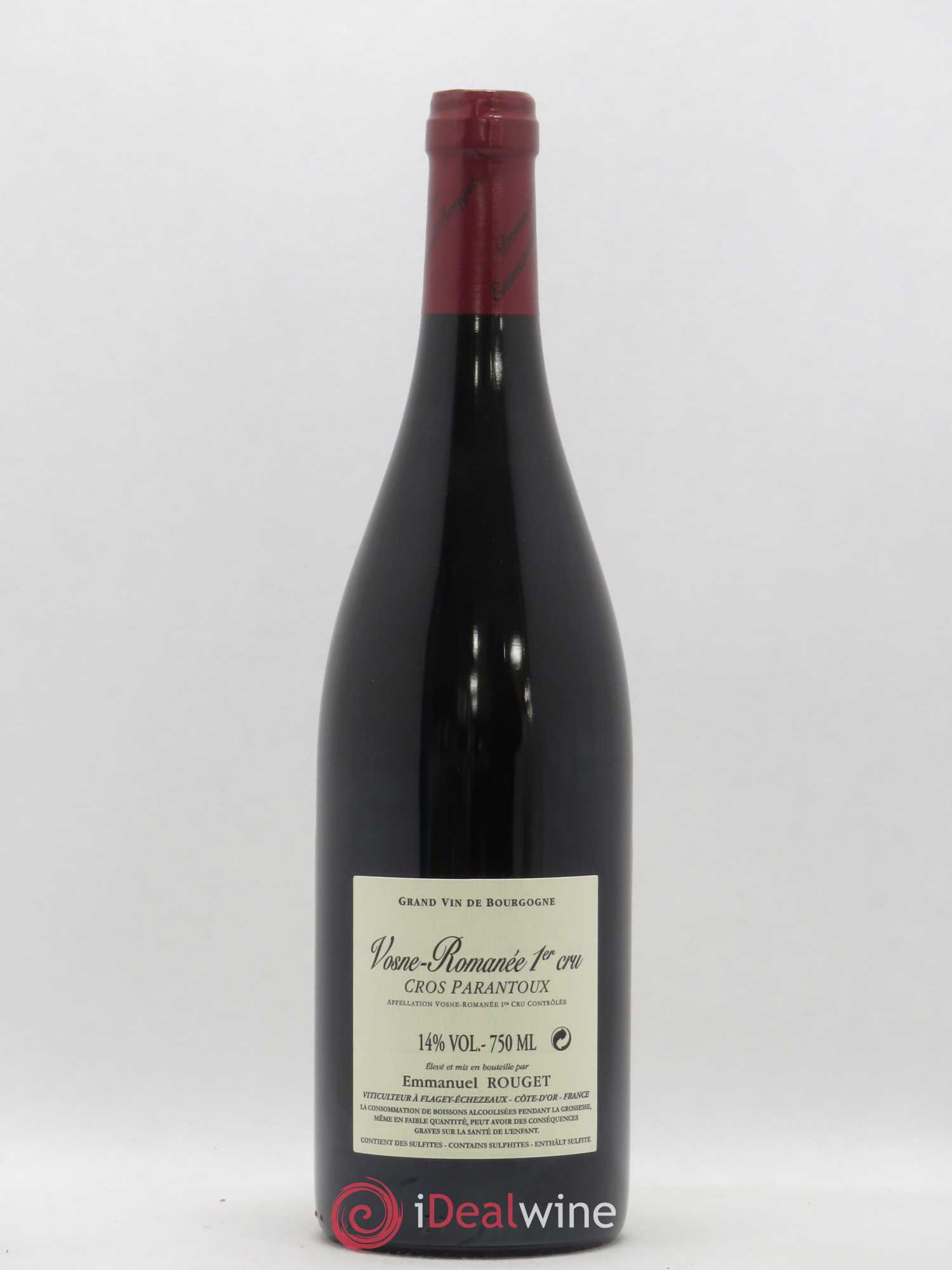 Vosne-Romanée 1er Cru Cros Parantoux Emmanuel Rouget 2017 - Posten von 1 Flasche - 1