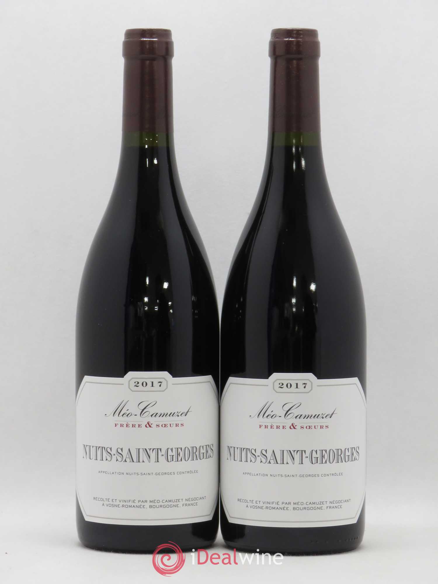 Nuits-Saint-Georges Méo-Camuzet (Frère & Soeurs) 2017 - Lot de 2 bouteilles - 0