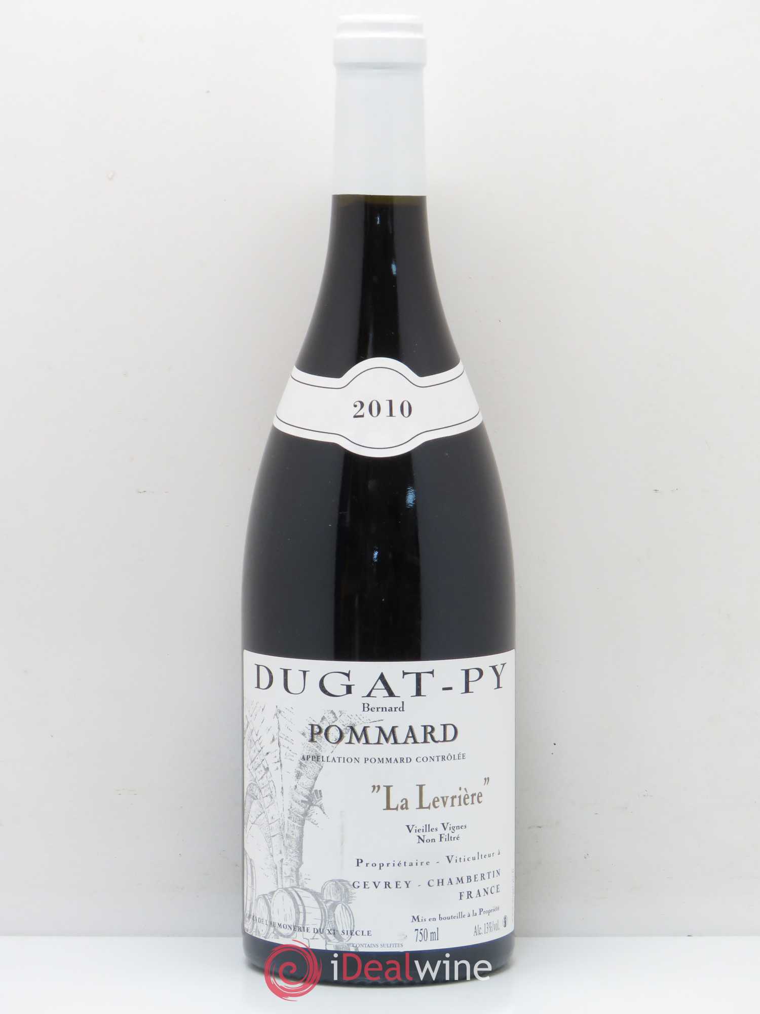 Pommard La Levrière Dugat-Py Vieilles Vignes 2010 - Lot de 1 bouteille - 0