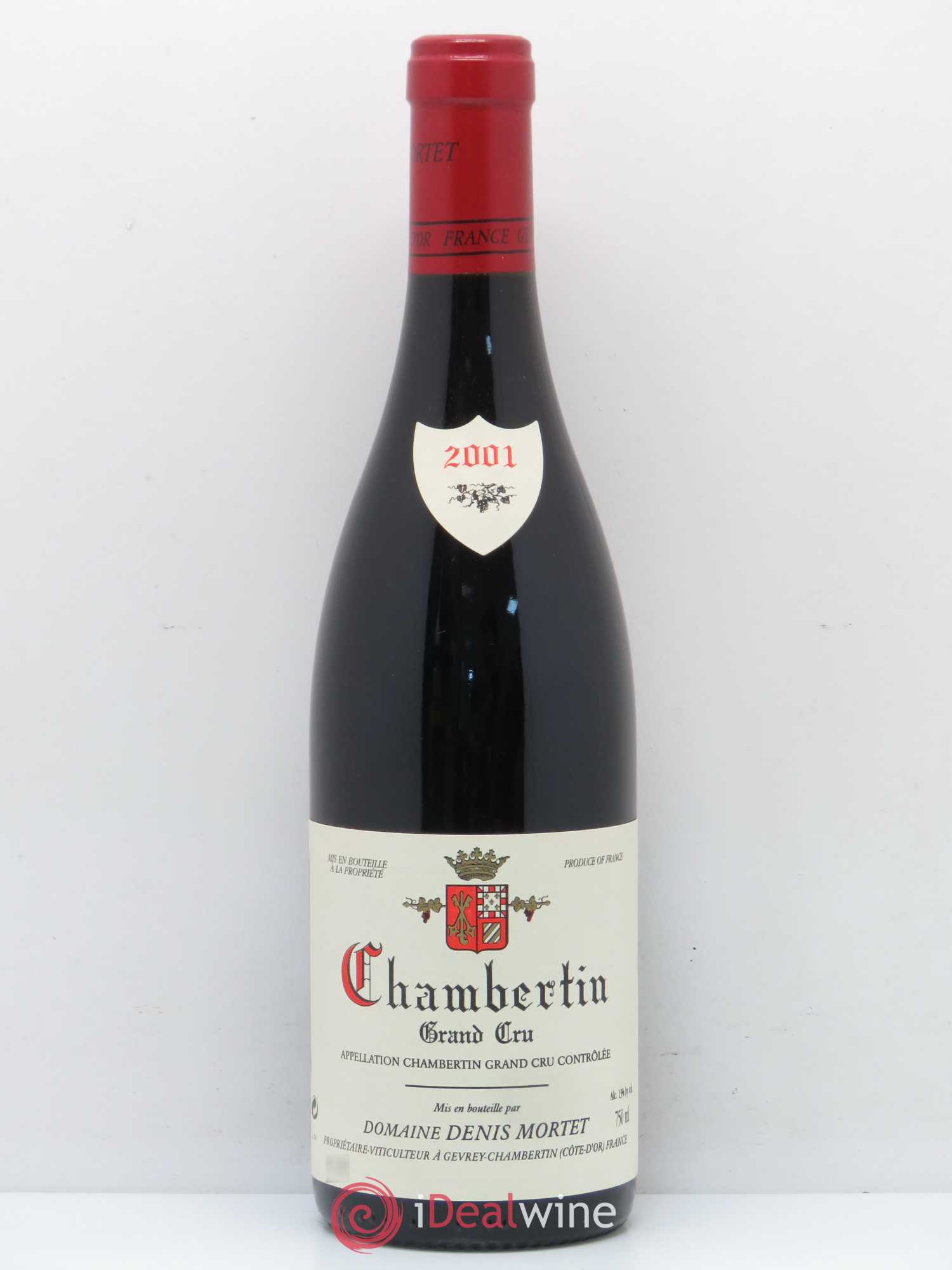 Chambertin Grand Cru Denis Mortet (Domaine) 2001 - Lot de 1 bouteille - 0