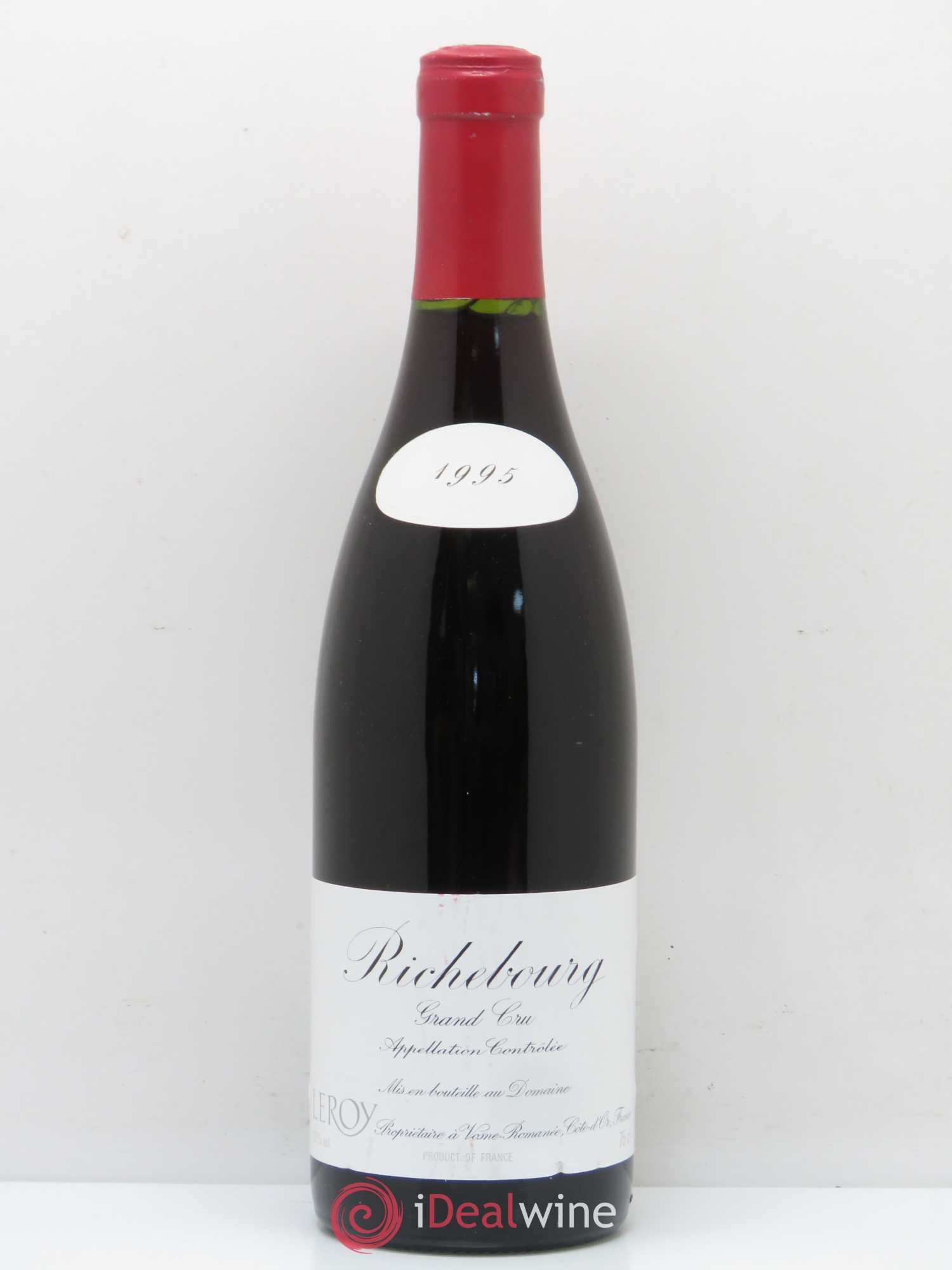 Richebourg Grand Cru Leroy (Domaine) 1995 - Lot de 1 bouteille - 0