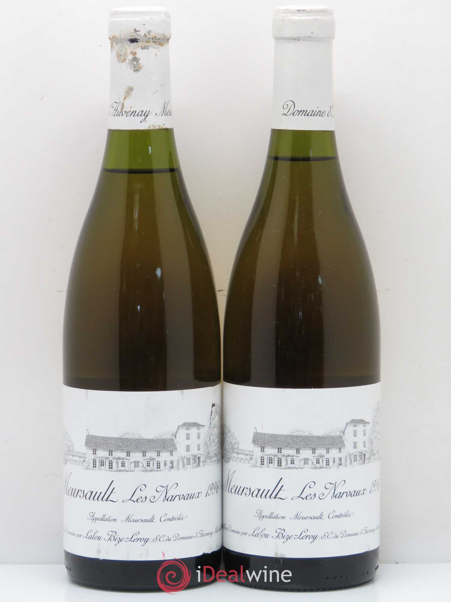 Meursault Les Narvaux d'Auvenay (Domaine) 1996 - Lot de 2 bouteilles - 0