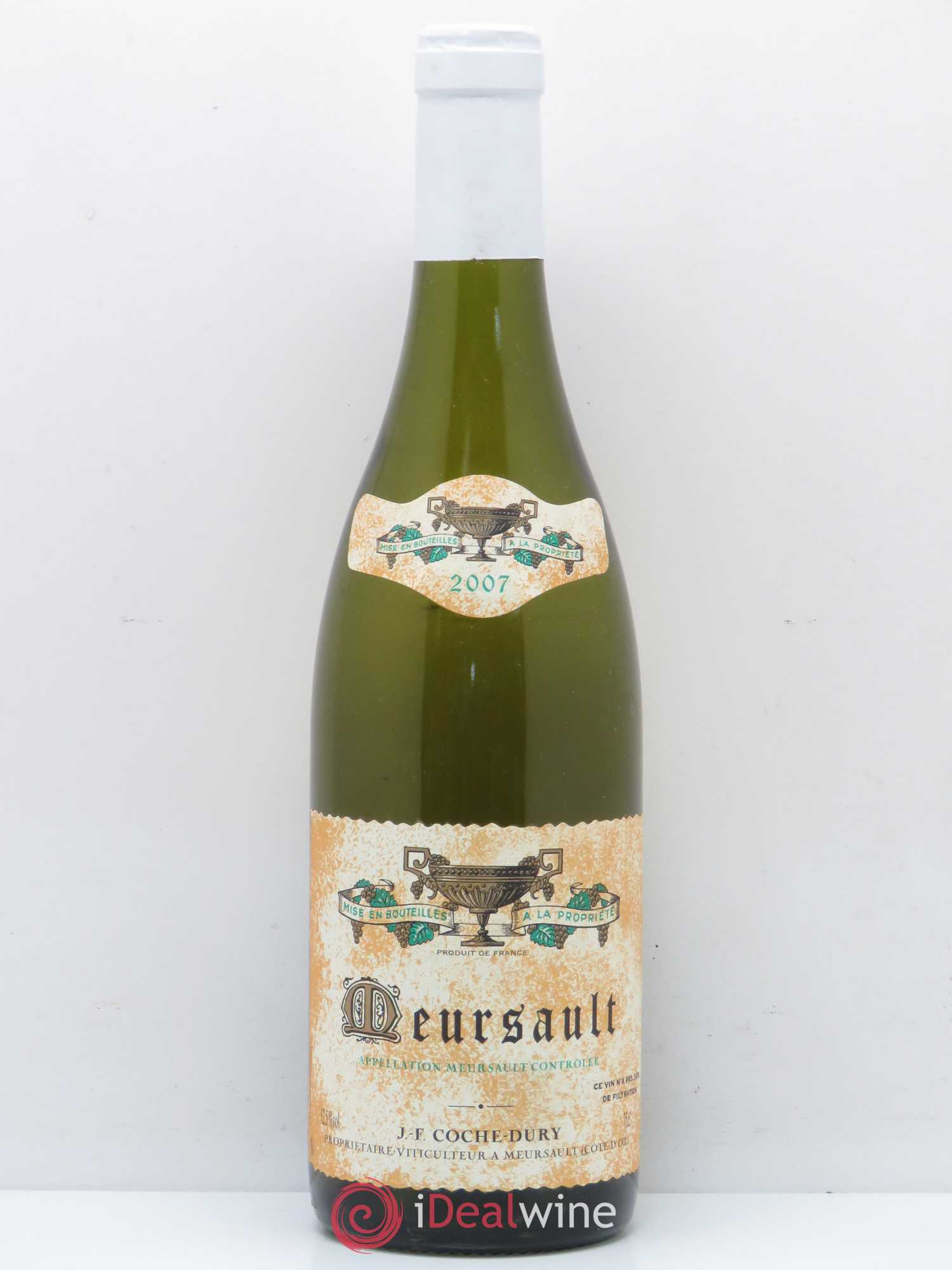 Meursault Coche Dury (Domaine) 2007 - Lot de 1 bouteille - 0