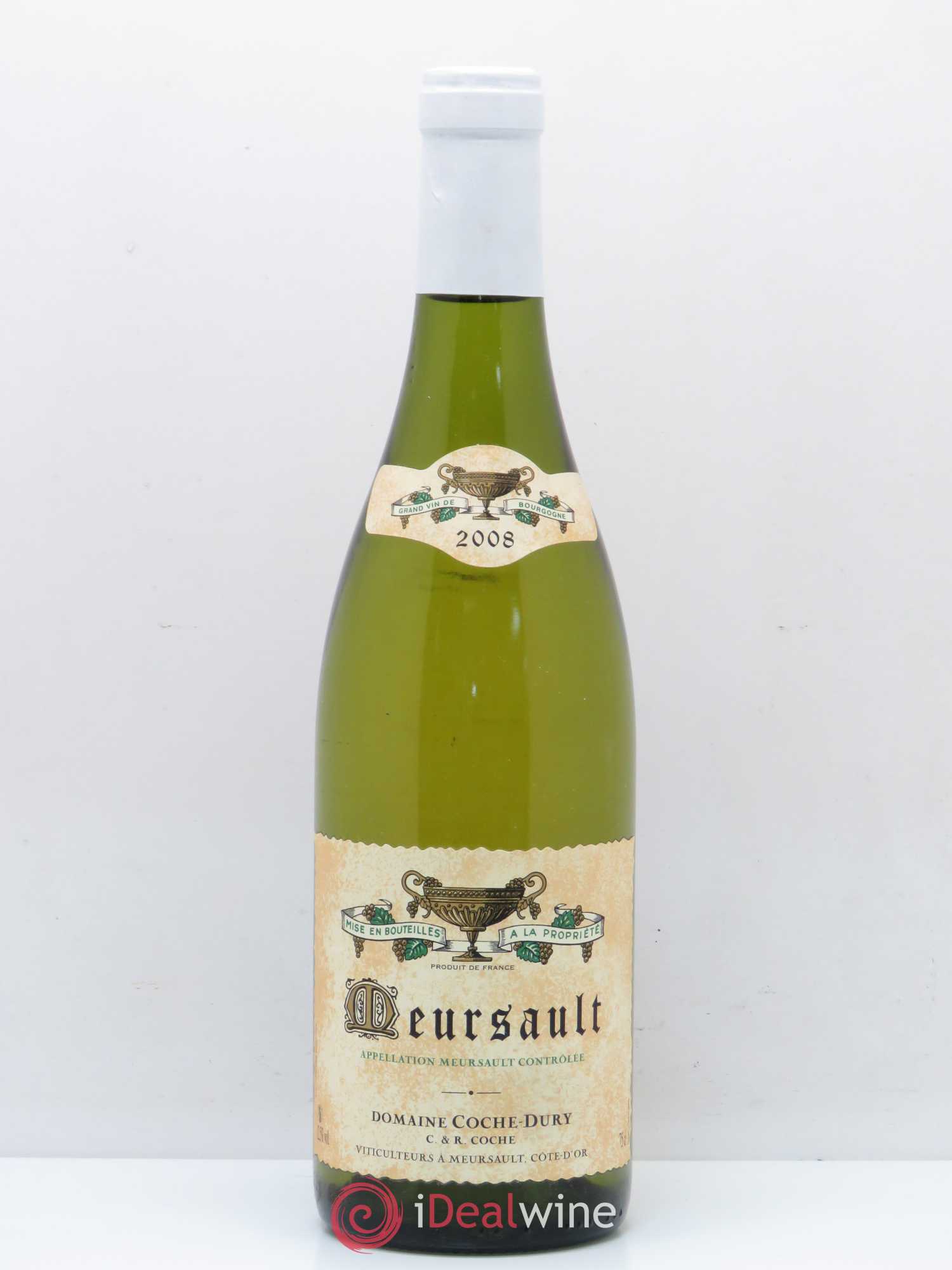 Meursault Coche Dury (Domaine) 2008 - Lot de 1 bouteille - 0