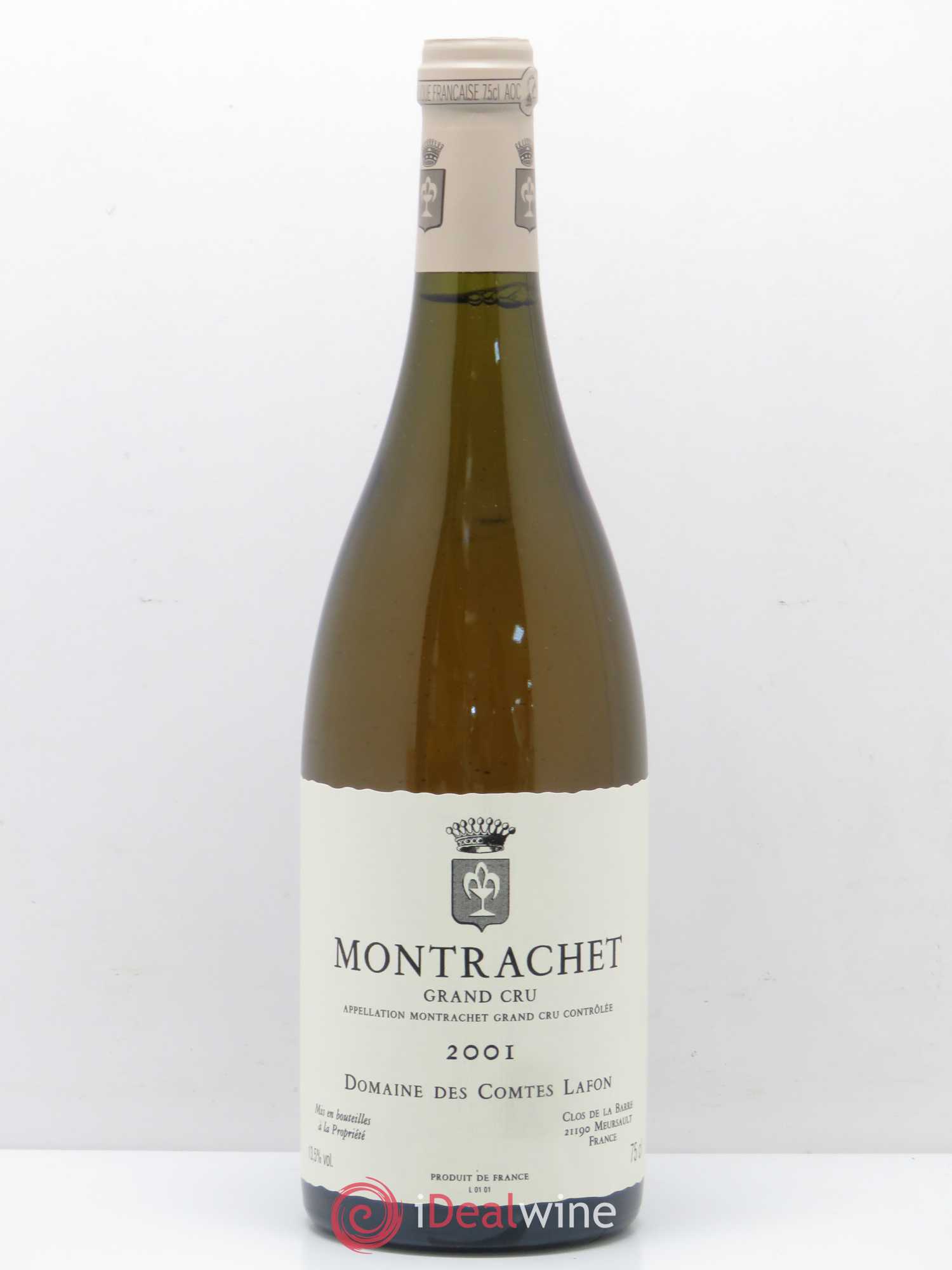 Montrachet Grand Cru Comtes Lafon (Domaine des) 2001 - Lot de 1 bouteille - 0