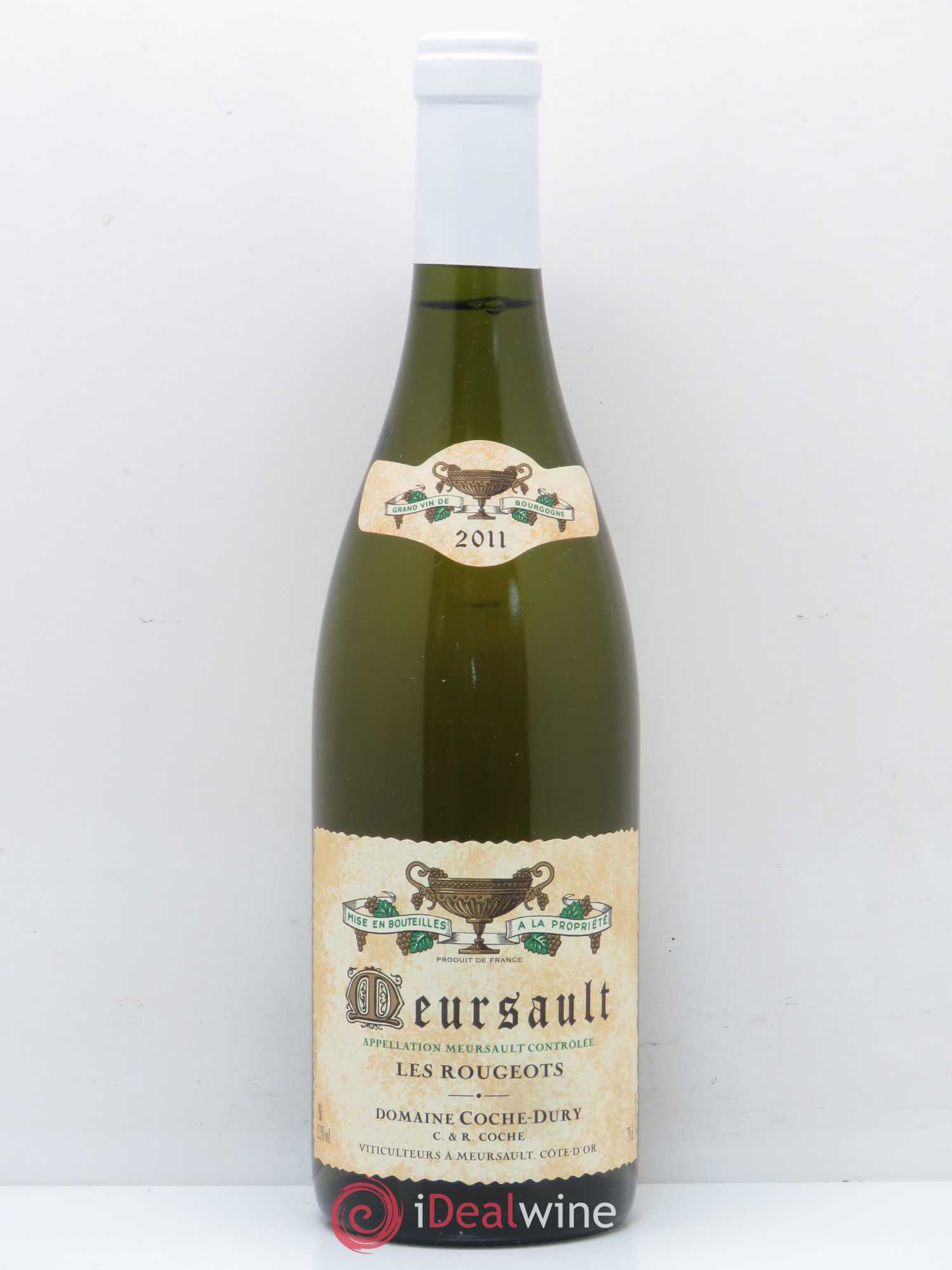 Meursault Les Rougeots Coche Dury (Domaine) 2011 - Lot de 1 bouteille - 0