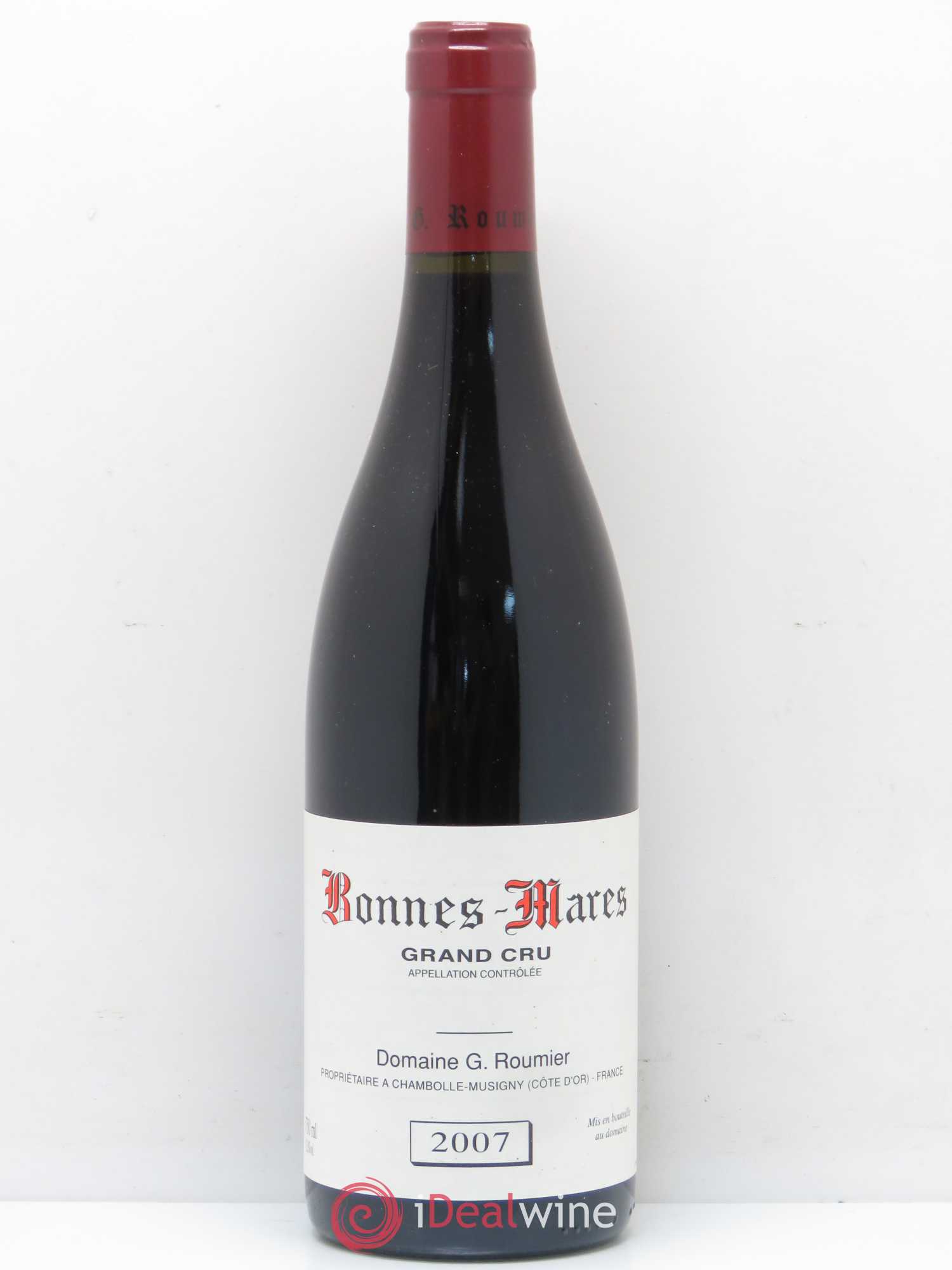 Bonnes-Mares Grand Cru Georges Roumier (Domaine) 2007 - Lot de 1 bouteille - 0