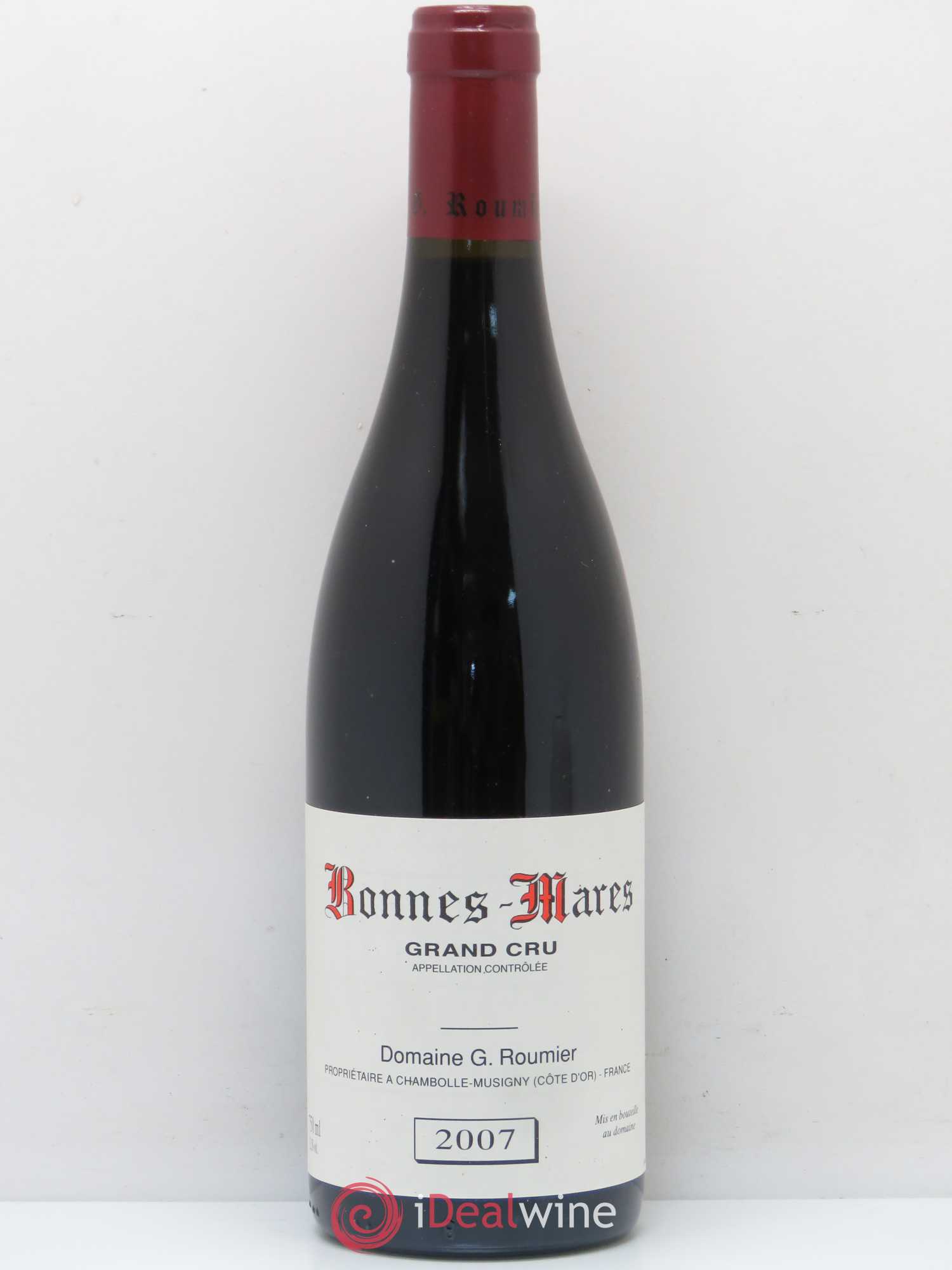Bonnes-Mares Grand Cru Georges Roumier (Domaine) 2007 - Lot de 1 bouteille - 0