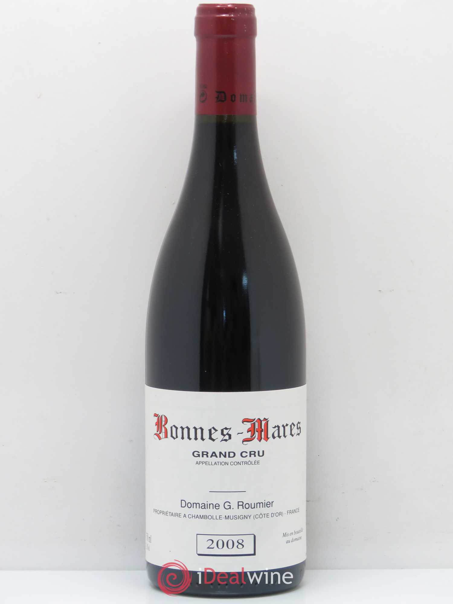 Bonnes-Mares Grand Cru Georges Roumier (Domaine) 2008 - Lot de 1 bouteille - 0