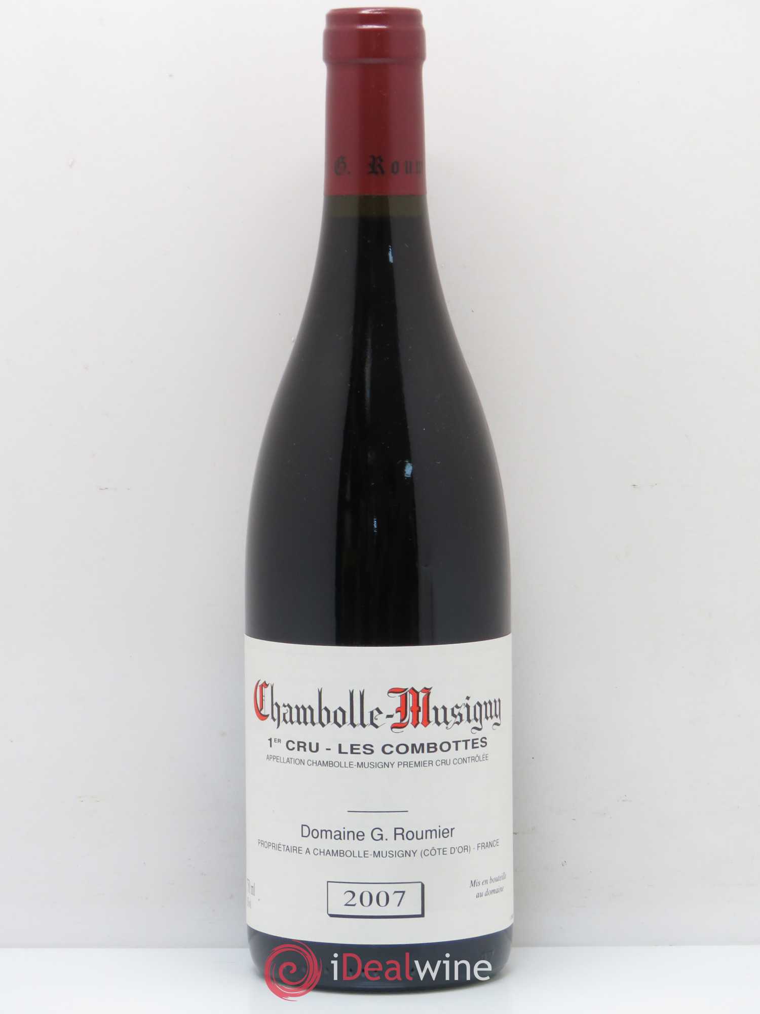Chambolle-Musigny 1er Cru Les Combottes Georges Roumier (Domaine) 2007 - Lot de 1 bouteille - 0