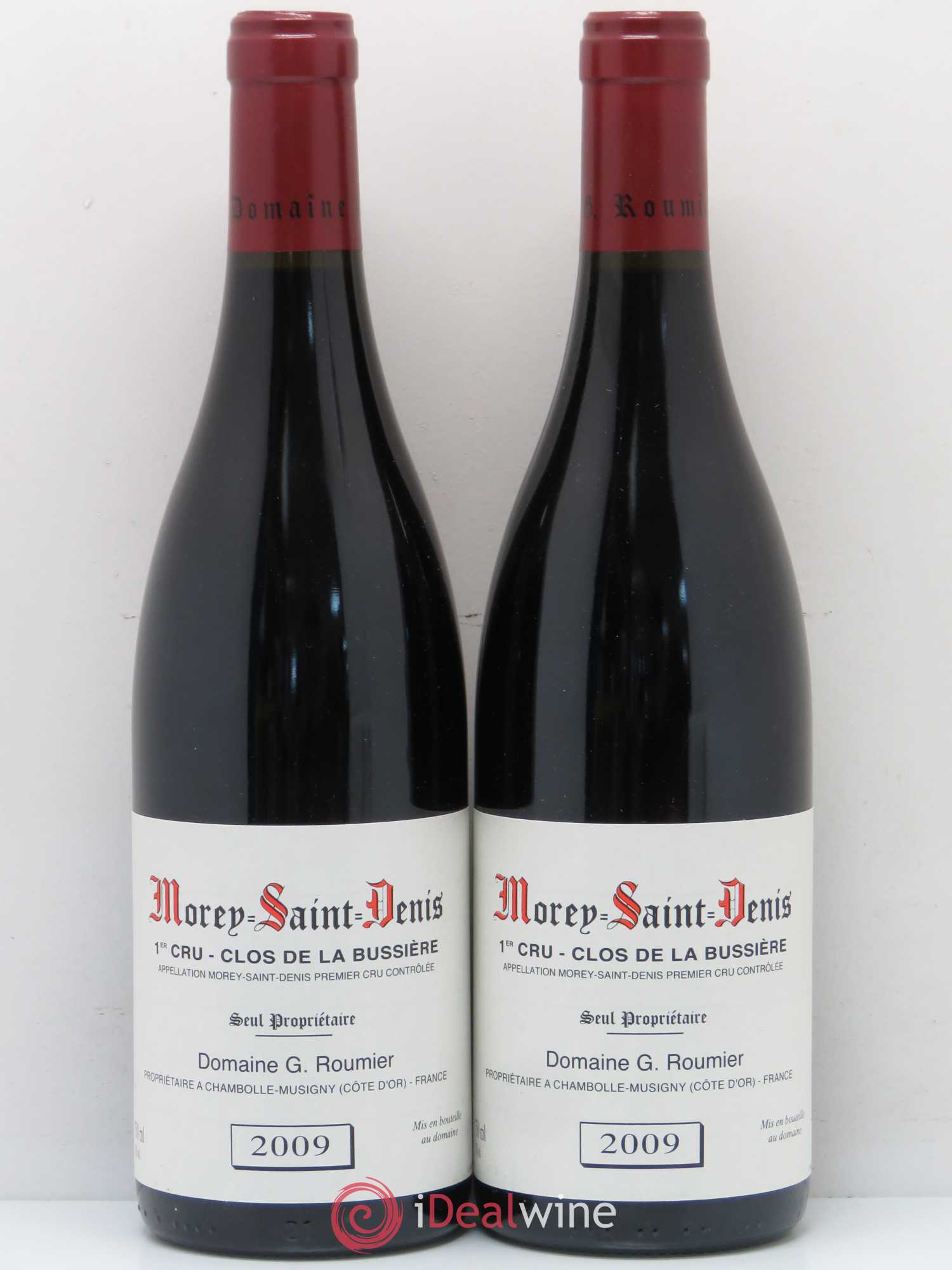 Morey-Saint-Denis 1er Cru Clos de la Bussière Georges Roumier (Domaine) 2009 - Lot de 2 bouteilles - 0