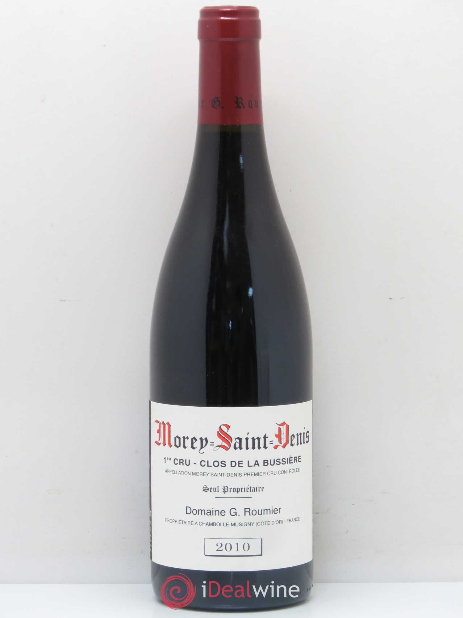 Morey-Saint-Denis 1er Cru Clos de la Bussière Georges Roumier (Domaine) 2010 - Lot de 1 bouteille - 0