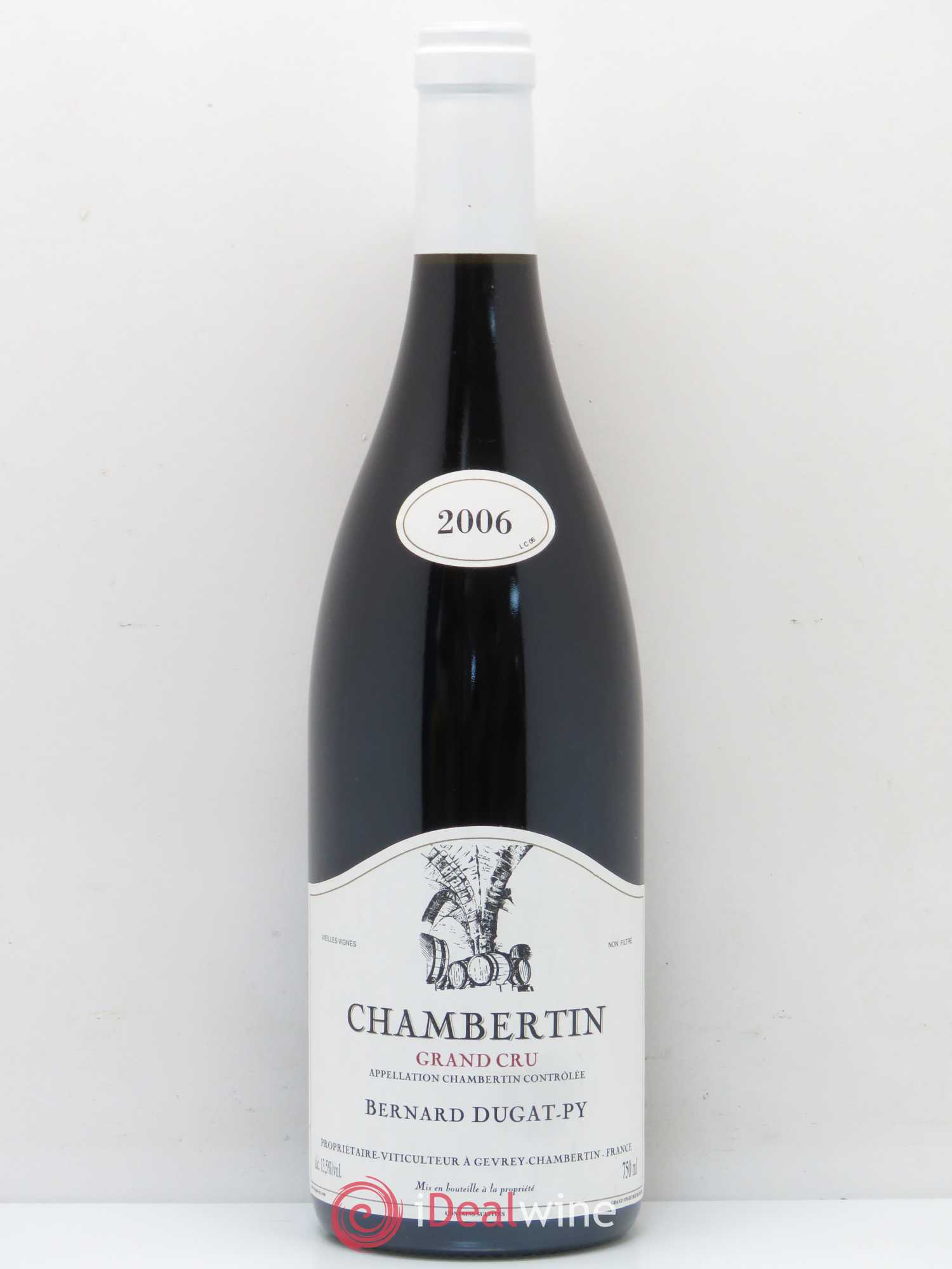 Chambertin Grand Cru Vieilles Vignes Dugat-Py Vieilles Vignes 2006 - Lot de 1 bouteille - 0