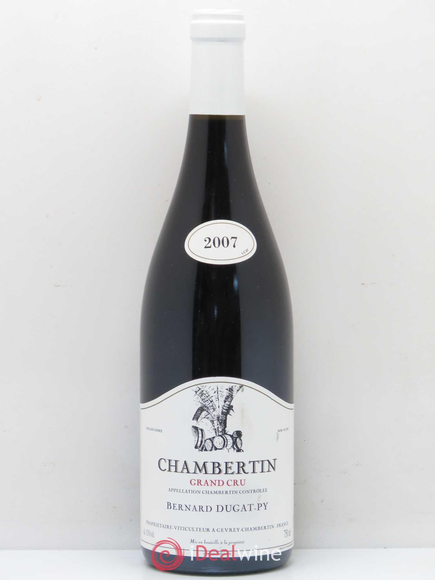 Chambertin Grand Cru Vieilles Vignes Dugat-Py Vieilles Vignes 2007 - Lot de 1 bouteille - 0