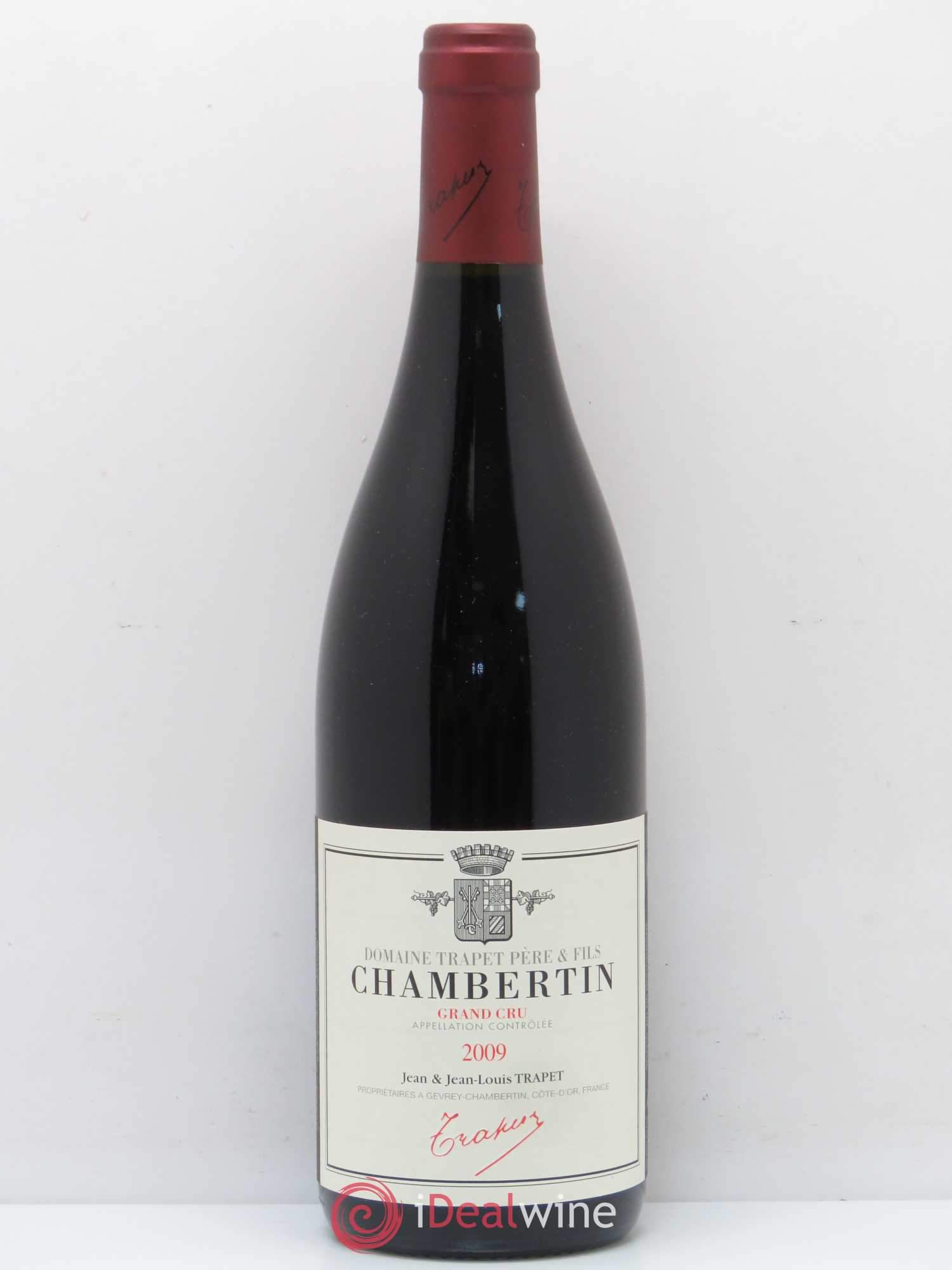 Chambertin Grand Cru Domaine Trapet 2009 - Lot de 1 bouteille - 0