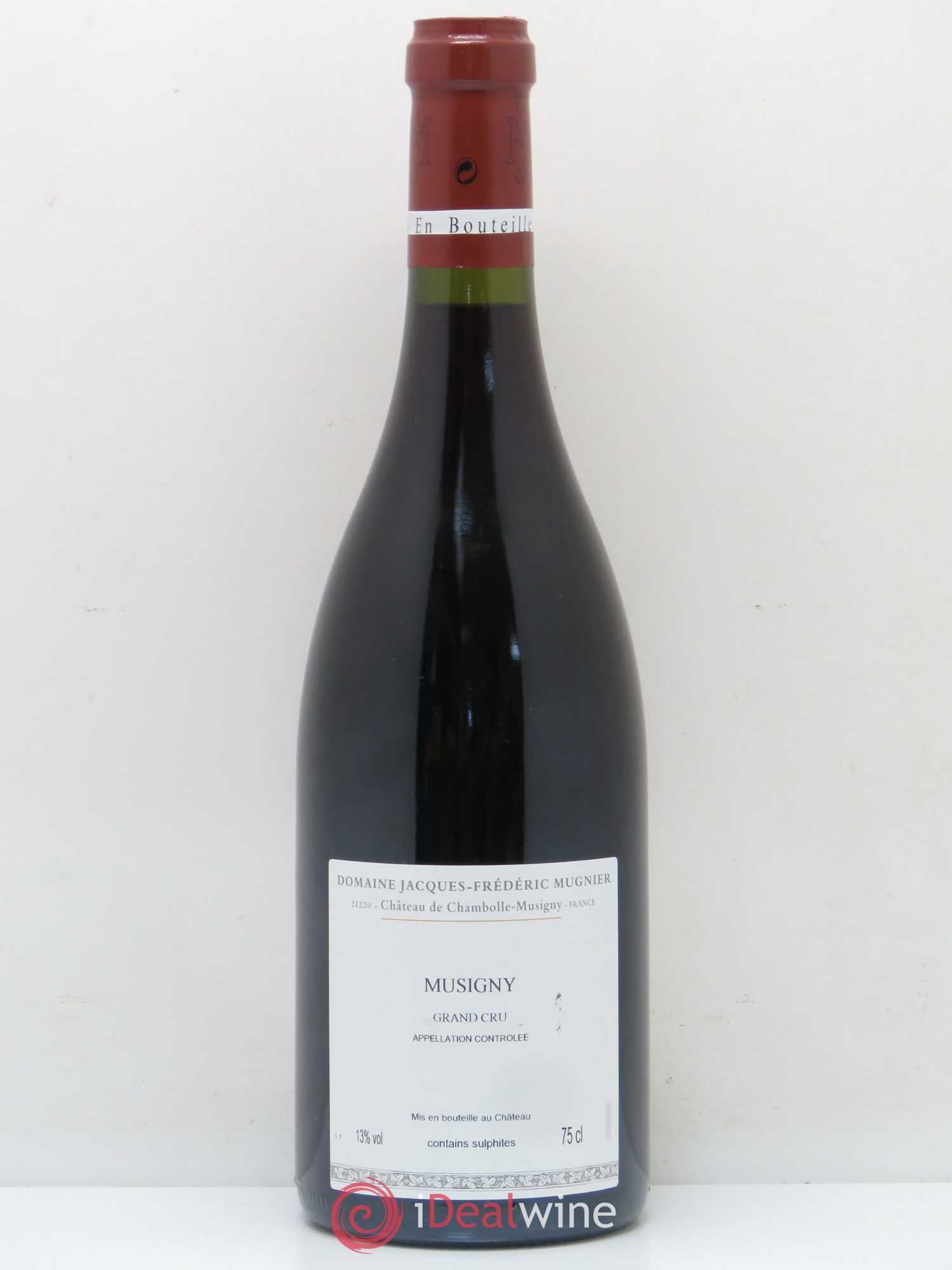 Musigny Grand Cru Jacques-Frédéric Mugnier 2010 - Lot de 1 bouteille - 1