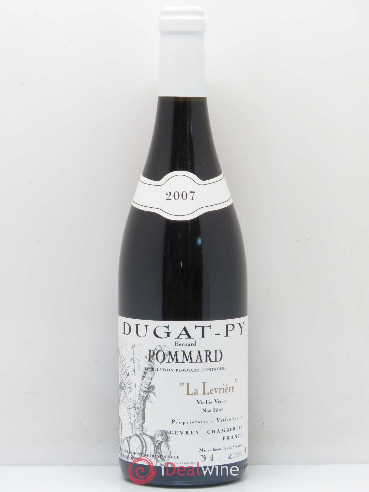 Pommard La Levrière Dugat-Py Vieilles Vignes 2007 - Lot de 1 bouteille - 0