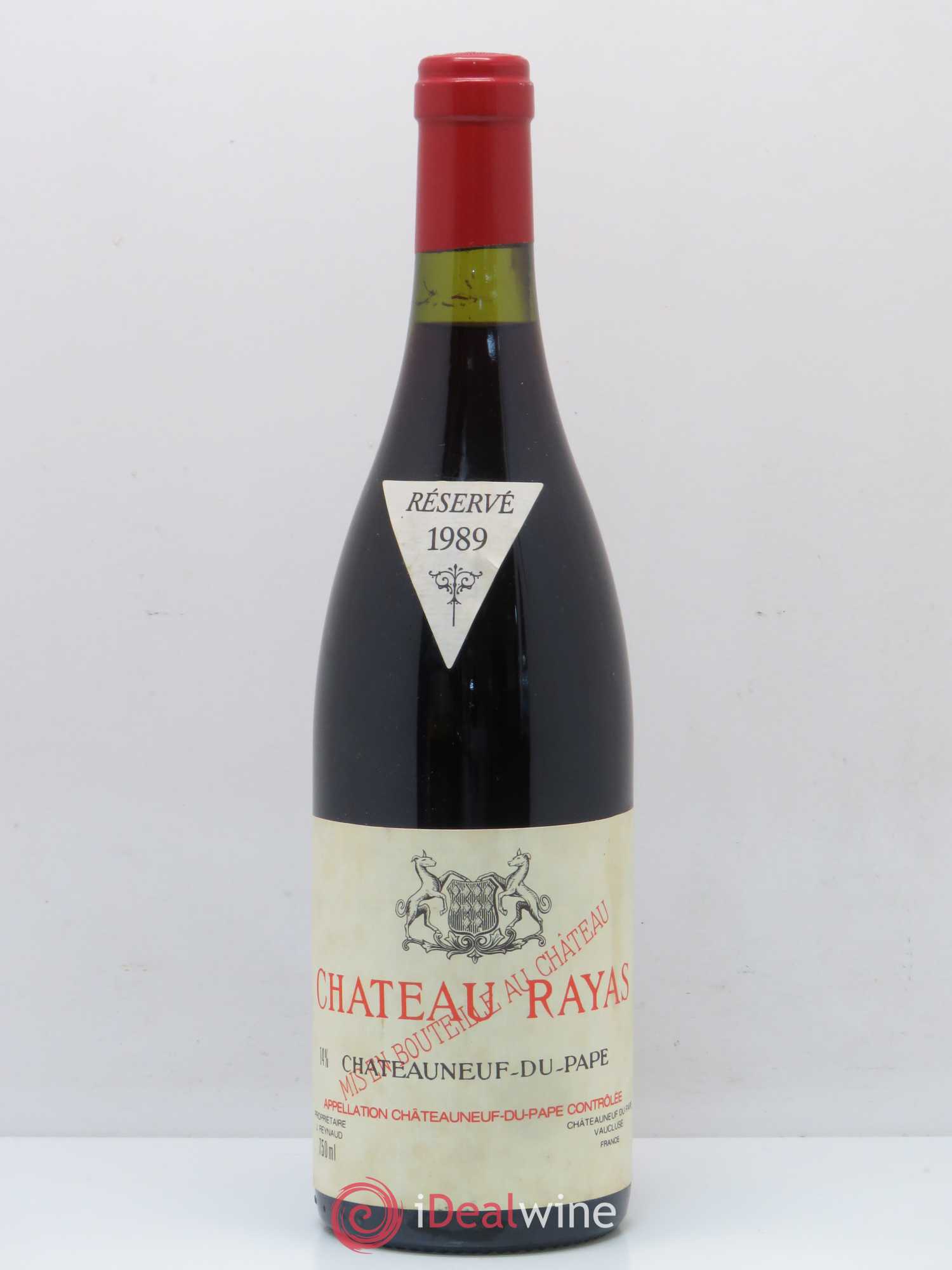 Châteauneuf-du-Pape Château Rayas Emmanuel Reynaud 1989 - Lot de 1 bouteille - 0