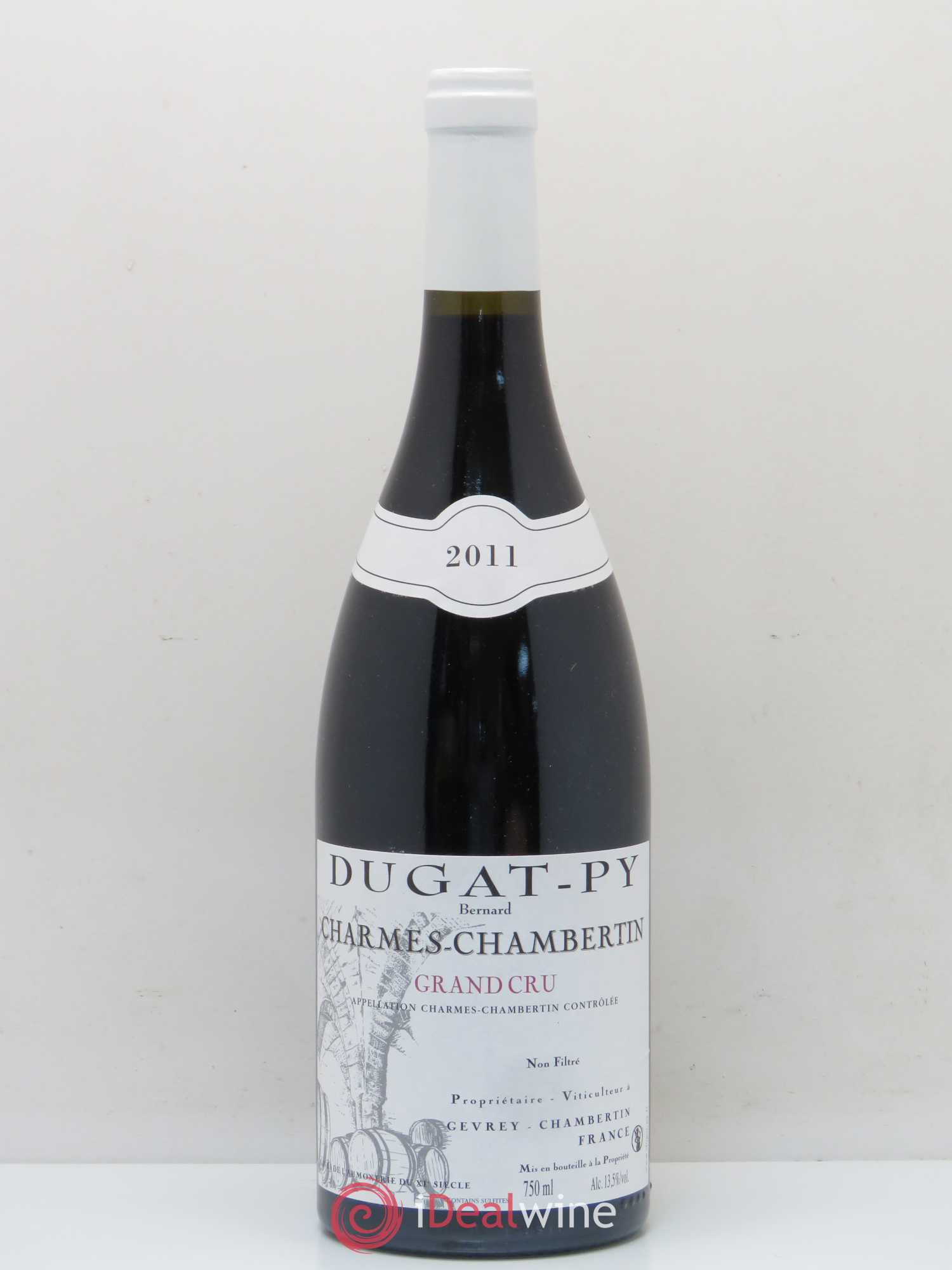 Charmes-Chambertin Grand Cru Dugat-Py 2011 - Lot de 1 bouteille - 0