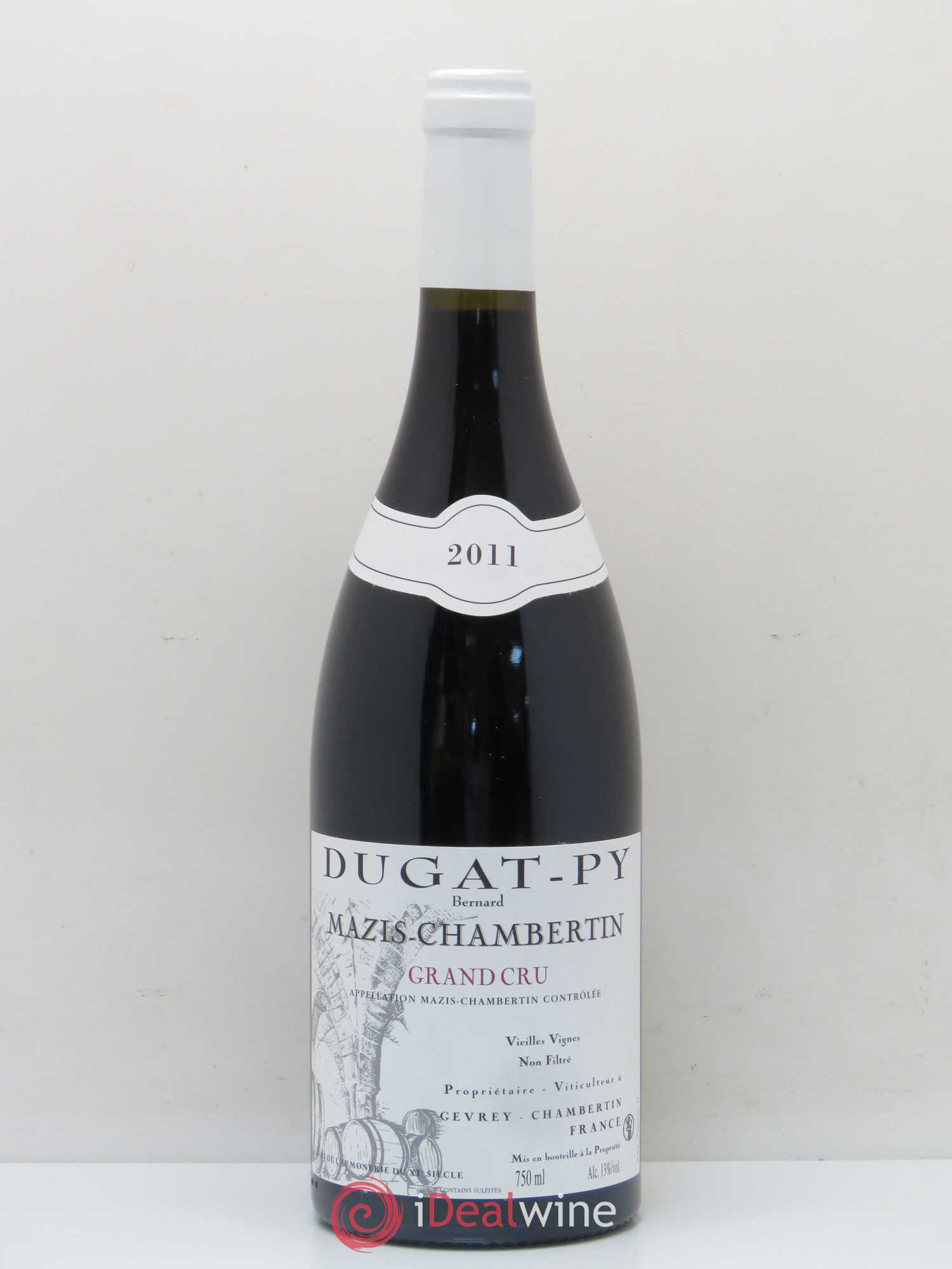 Mazis-Chambertin Grand Cru Vieilles Vignes Dugat-Py 2011 - Lot de 1 bouteille - 0