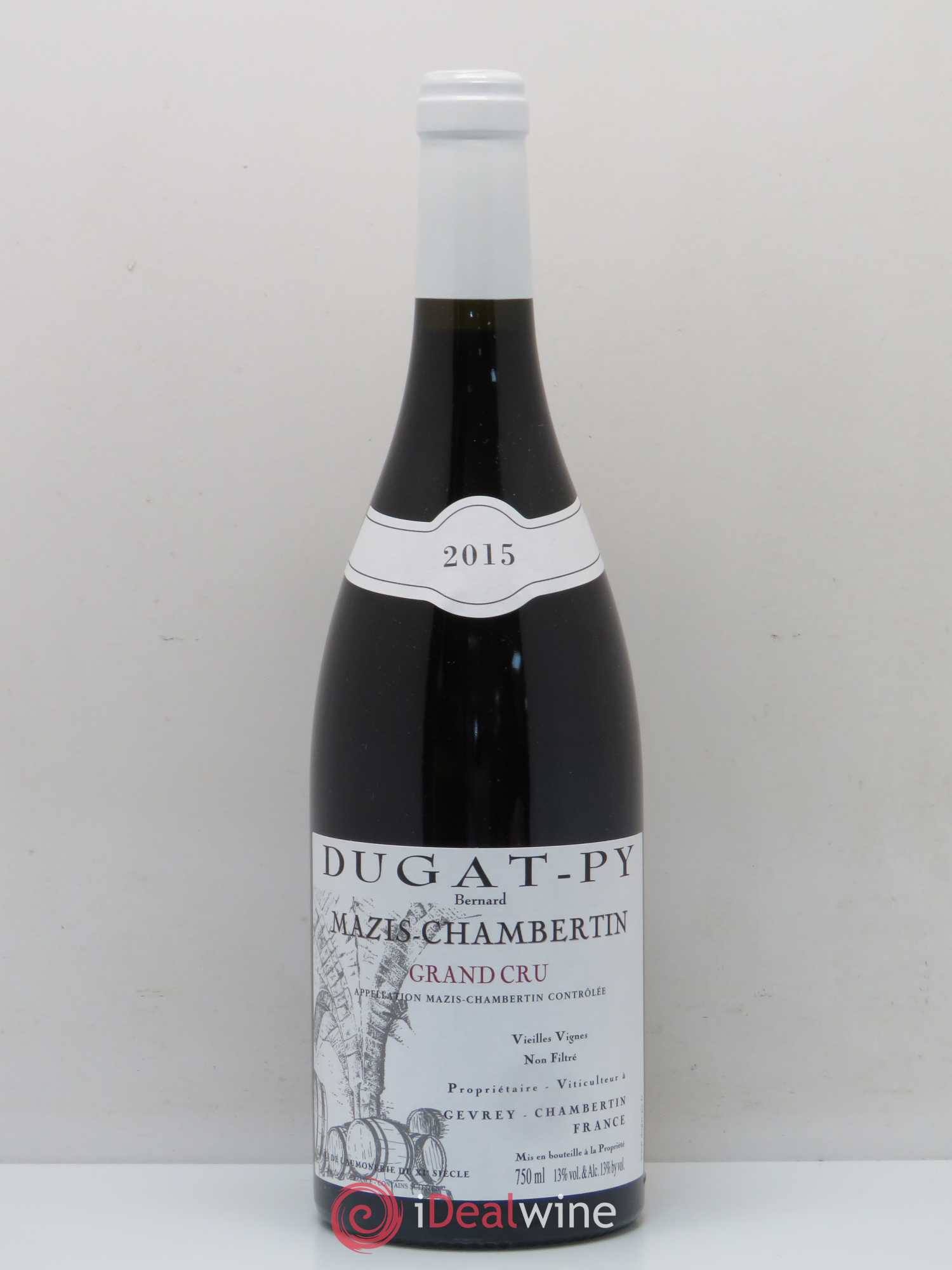 Mazis-Chambertin Grand Cru Vieilles Vignes Dugat-Py 2015 - Lot de 1 bouteille - 0