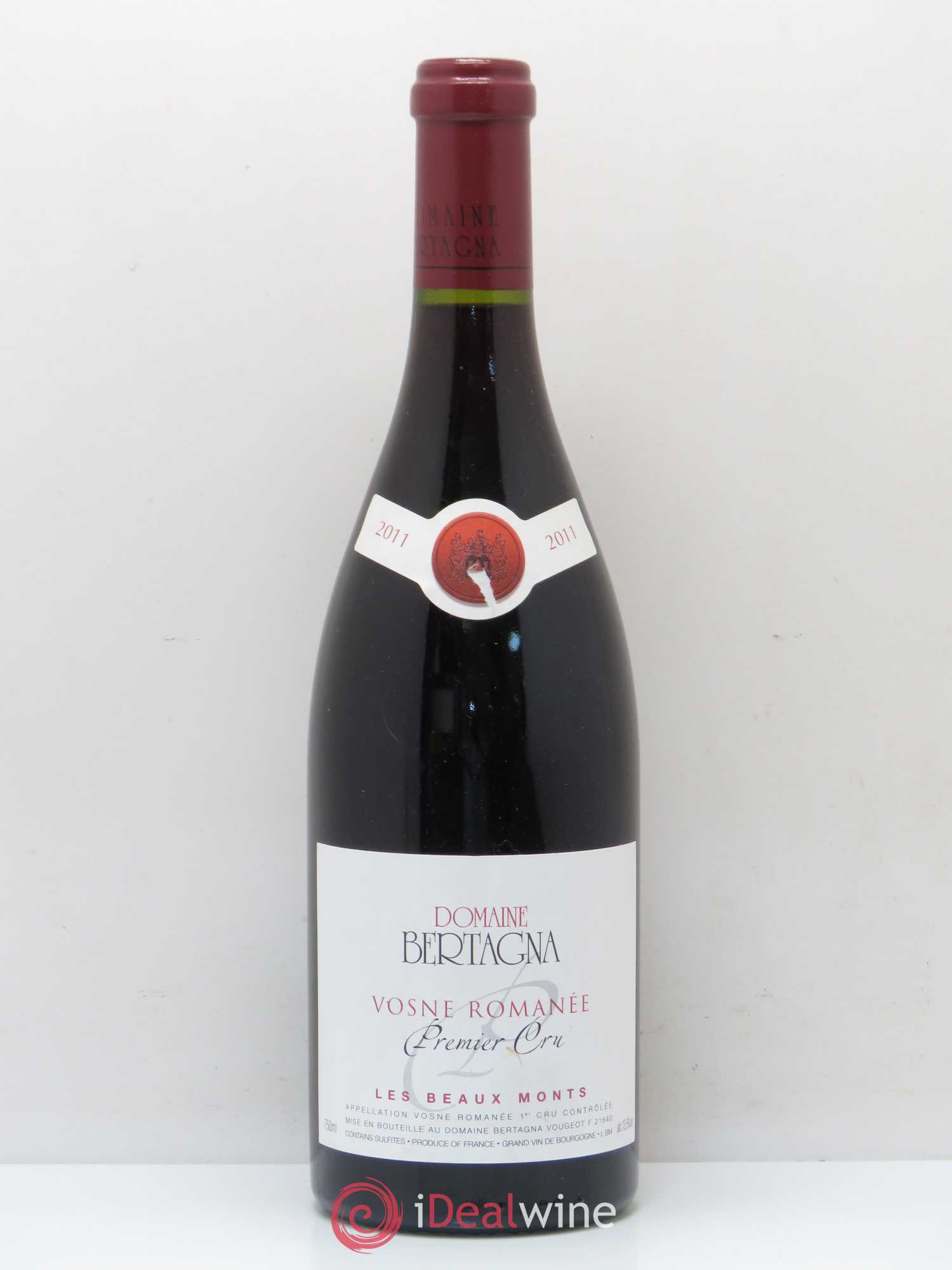 Vosne-Romanée 1er Cru Les Beaux-Monts Bertagna 2011 - Lot de 1 bouteille - 0