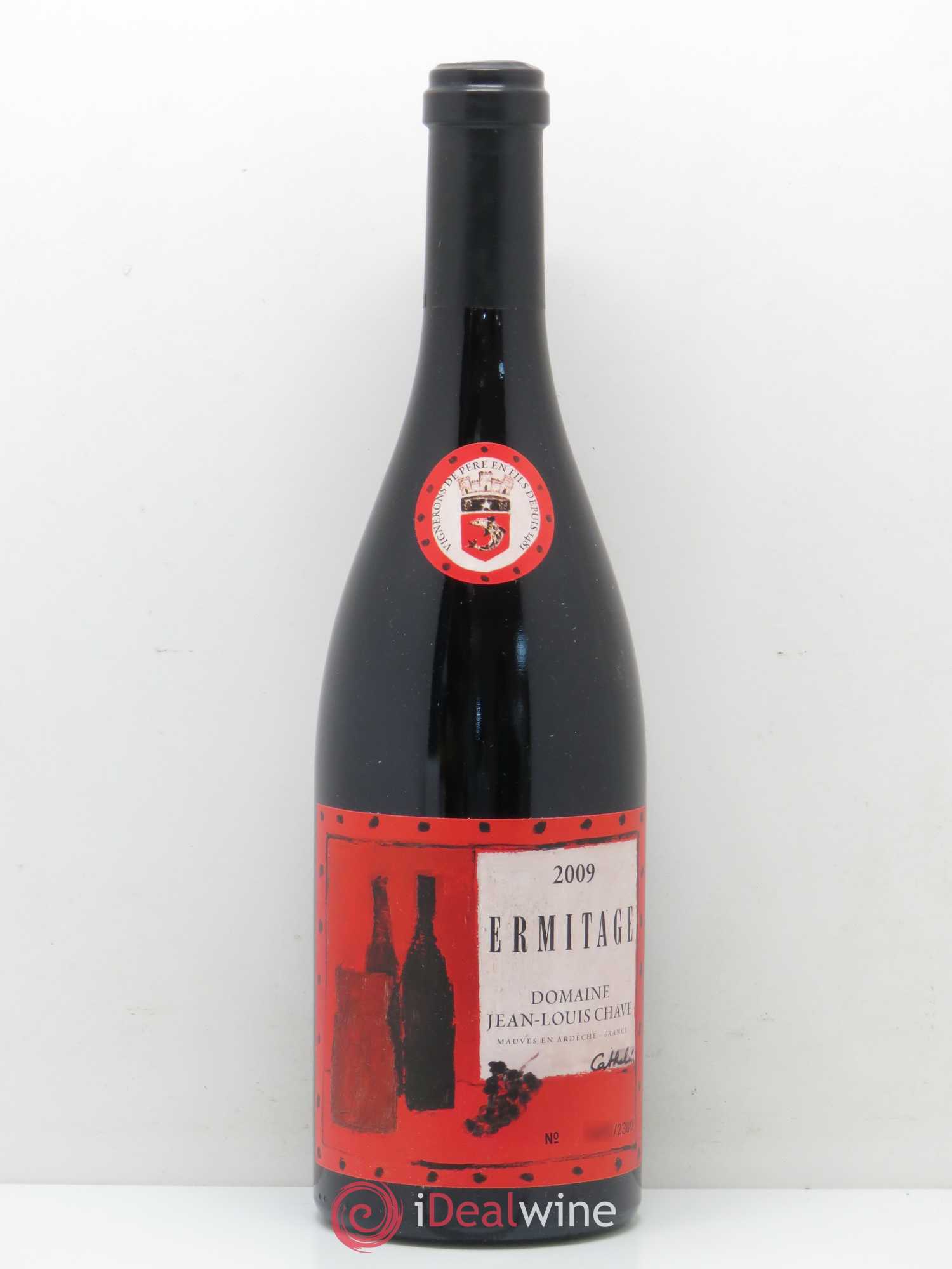Hermitage Ermitage Cuvée Cathelin Jean-Louis Chave 2009 - Lot de 1 bouteille - 0