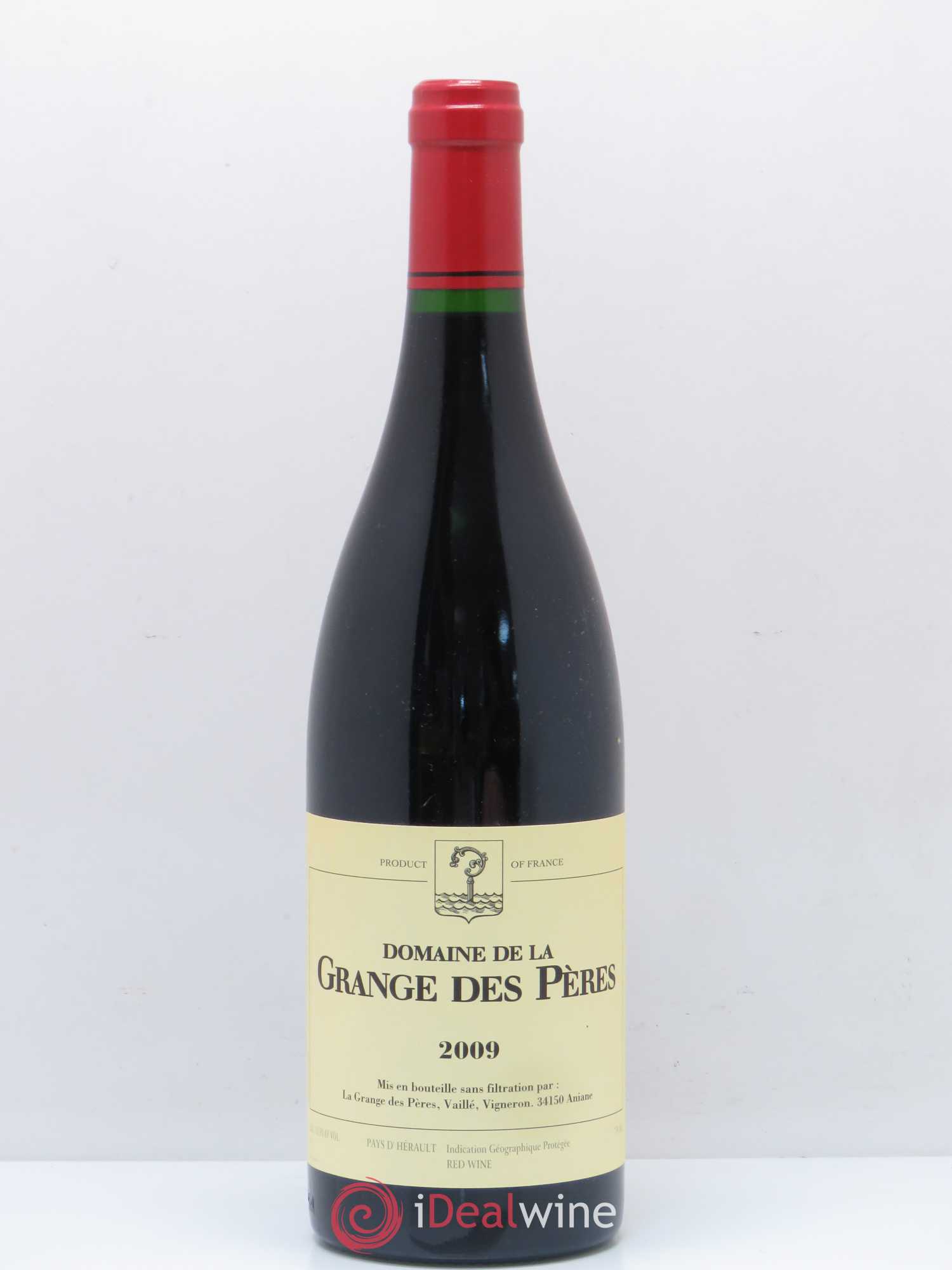Pays d'Hérault Grange des Pères Laurent Vaillé 2009 - Lot de 1 bouteille - 0
