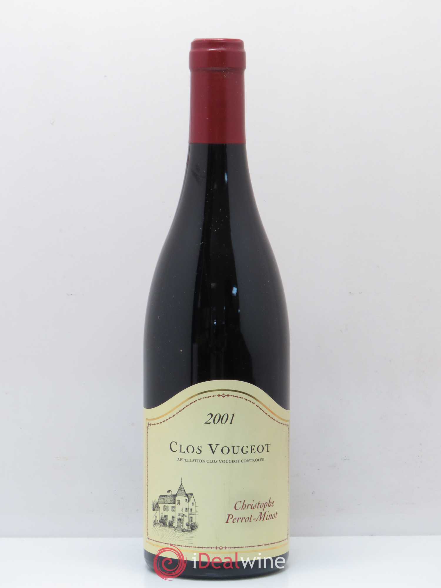 Clos de Vougeot Grand Cru Perrot Minot 2001 - Lot de 1 bouteille - 0