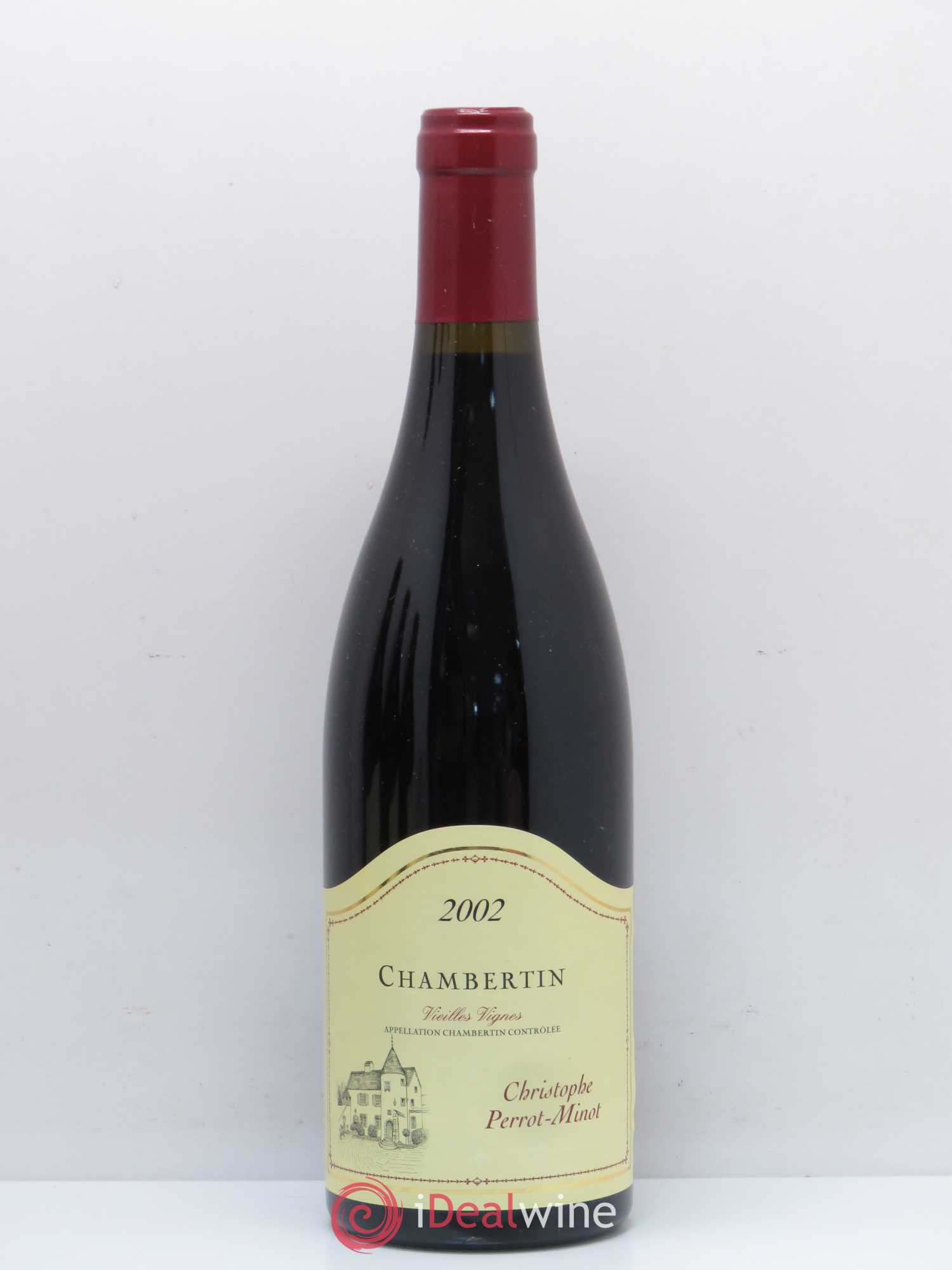 Chambertin Grand Cru Vieilles vignes Perrot-Minot 2002 - Lot de 1 bouteille - 0