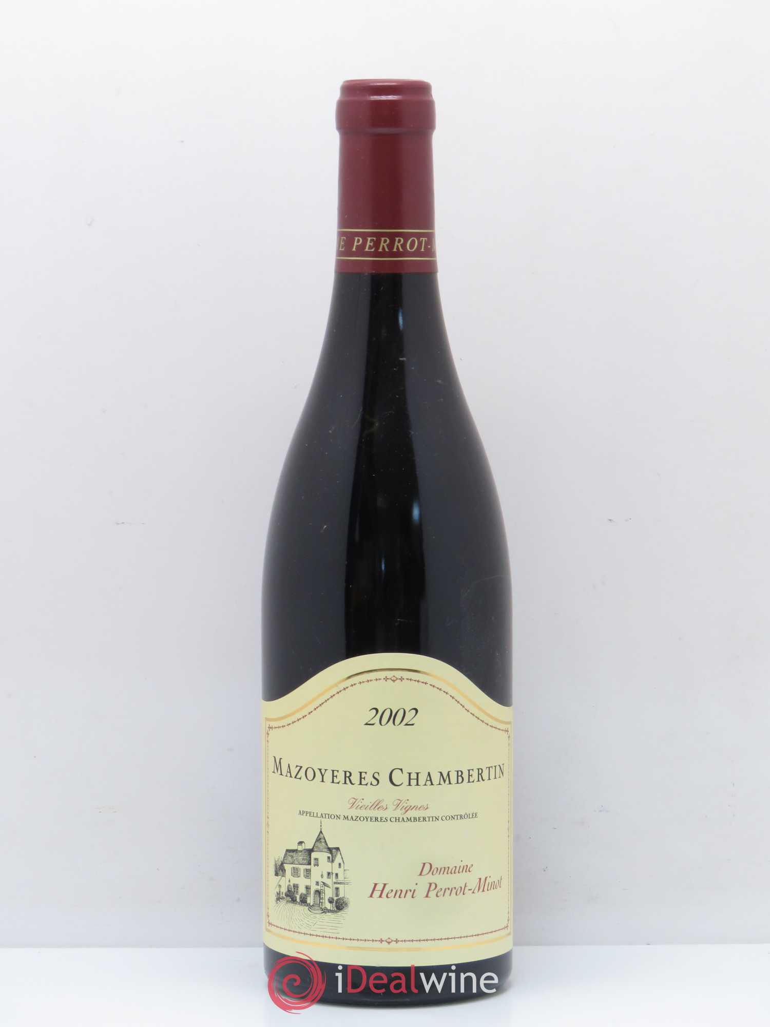 Mazoyères-Chambertin Grand Cru Vieilles Vignes Perrot-Minot 2002 - Lot de 1 bouteille - 0