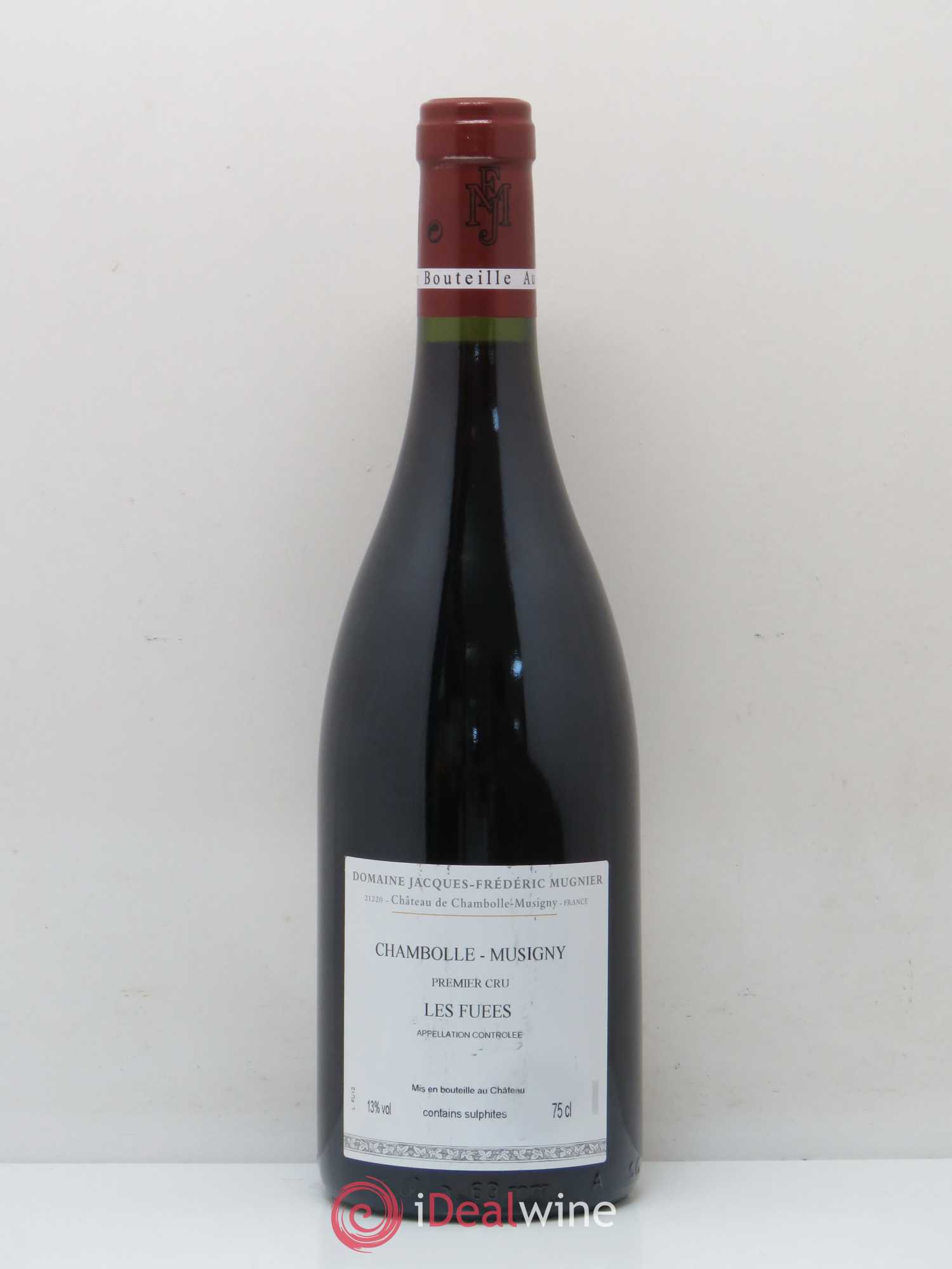 Chambolle-Musigny 1er Cru Les Fuées Jacques-Frédéric Mugnier 2012 - Lot de 1 bouteille - 1