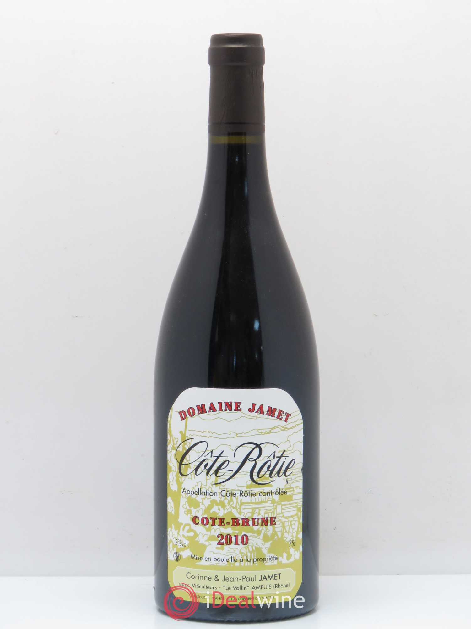 Côte-Rôtie Côte Brune Jamet (Domaine) 2010 - Lot de 1 bouteille - 0