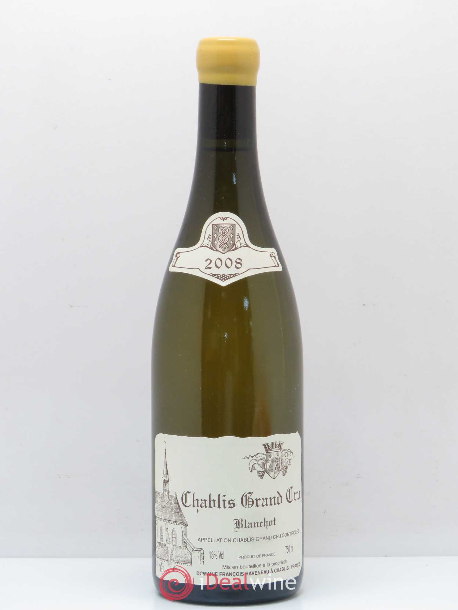 Chablis Grand Cru Blanchot Raveneau (Domaine) 2008 - Lot de 1 bouteille - 0