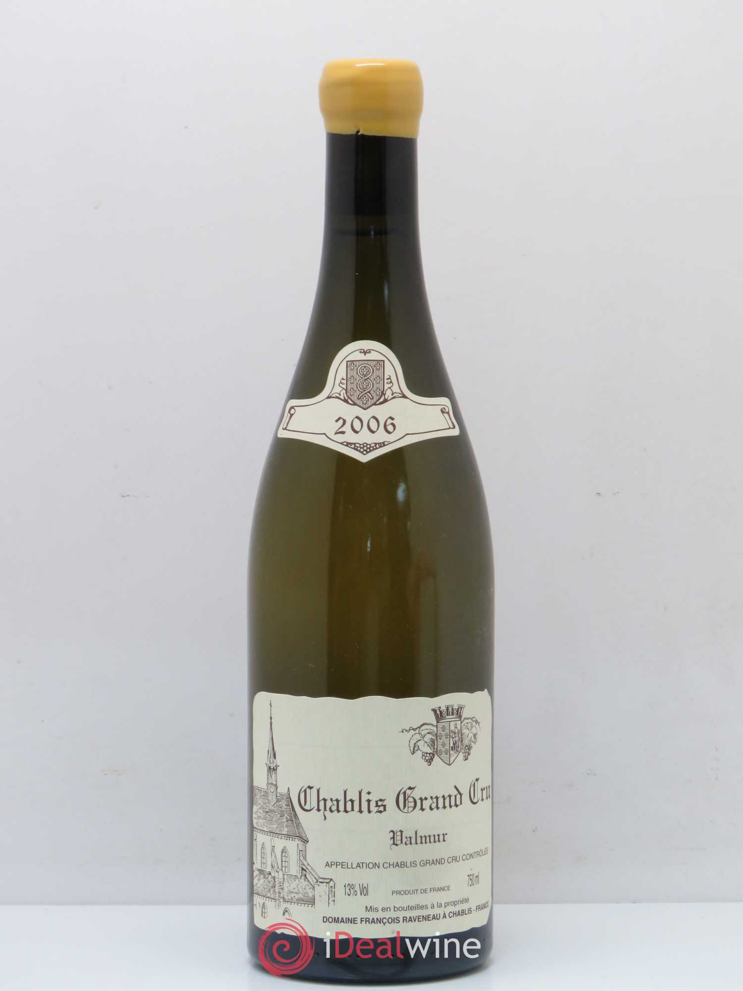 Chablis Grand Cru Valmur Raveneau (Domaine) 2006 - Lot de 1 bouteille - 0