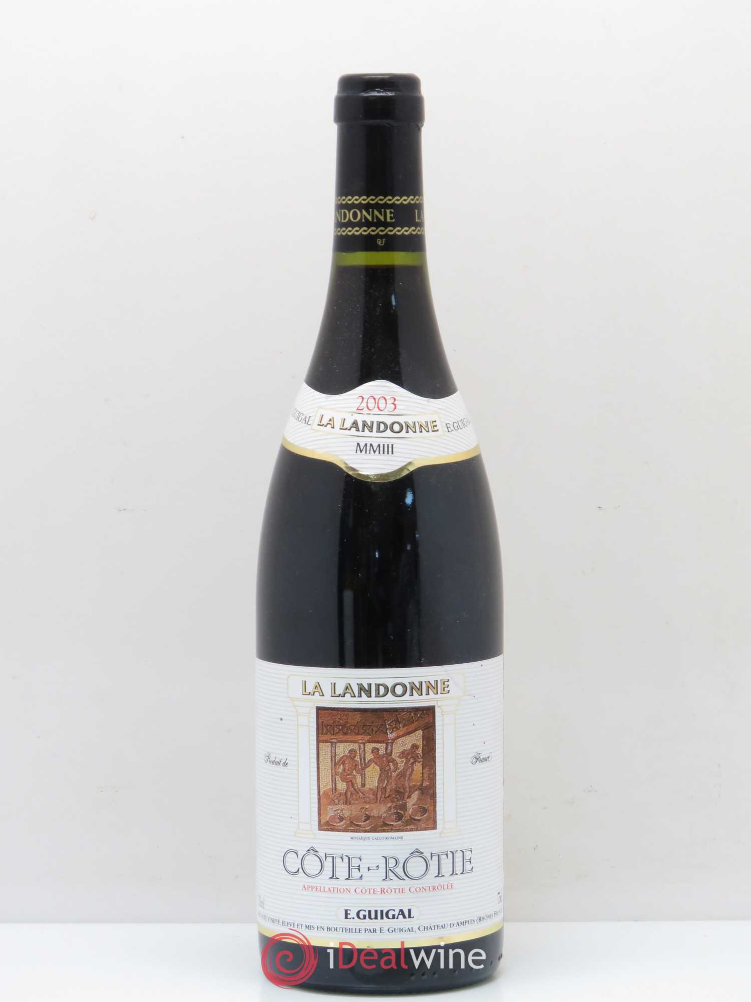 Côte-Rôtie La Landonne Guigal 2003 - Lot de 1 bouteille - 0