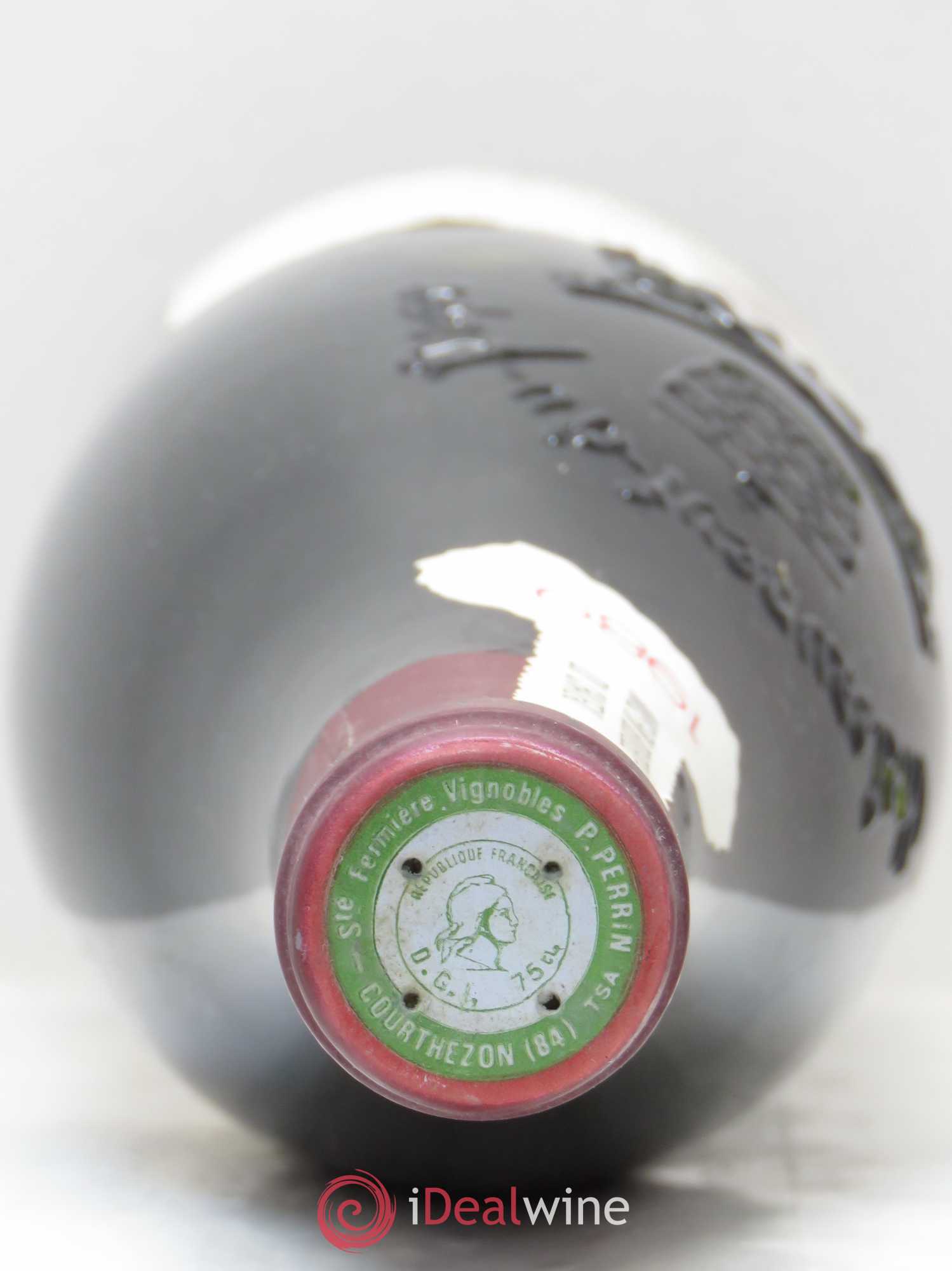 Châteauneuf-du-Pape Château de Beaucastel Hommage à Jacques Perrin Famille Perrin 1989 - Lot de 1 bouteille - 2