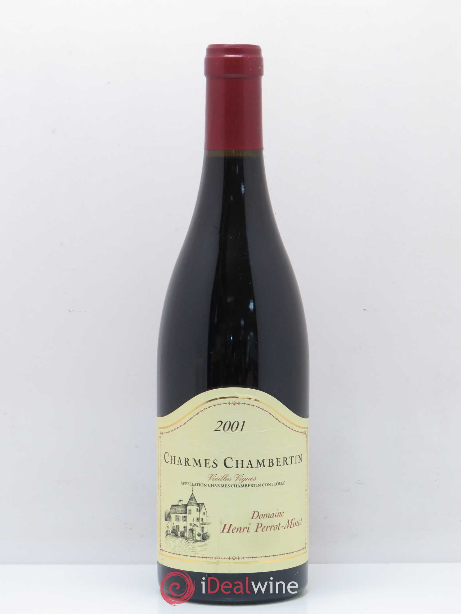 Charmes-Chambertin Grand Cru Vieilles Vignes Perrot-Minot 2001 - Lot de 1 bouteille - 0