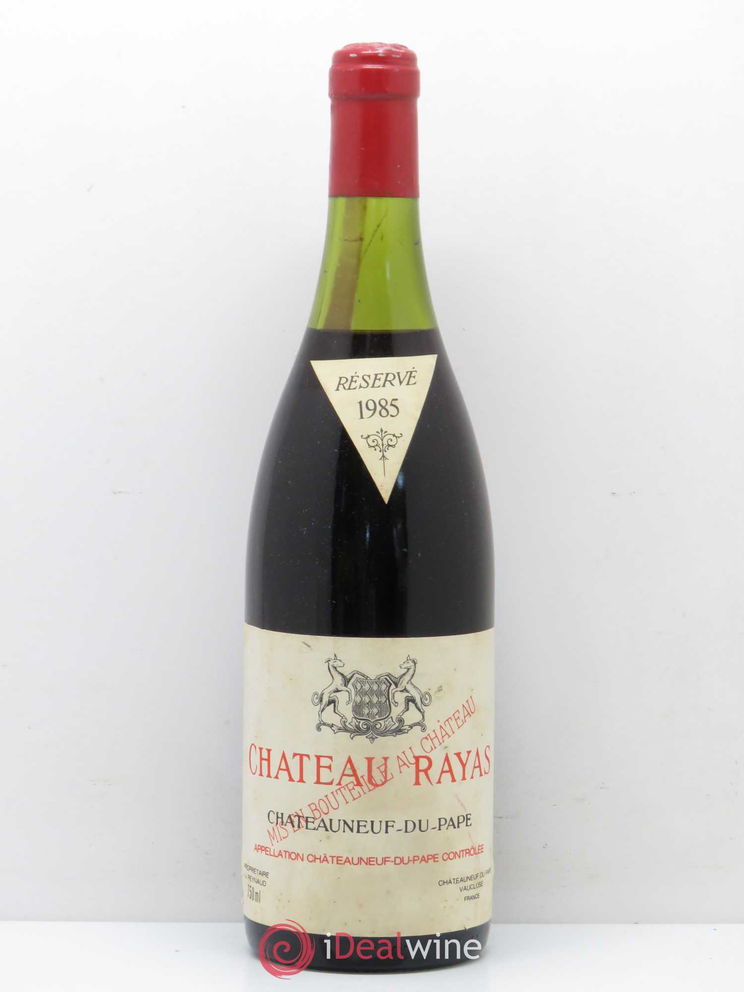 Châteauneuf-du-Pape Château Rayas Emmanuel Reynaud 1985 - Lot de 1 bouteille - 0